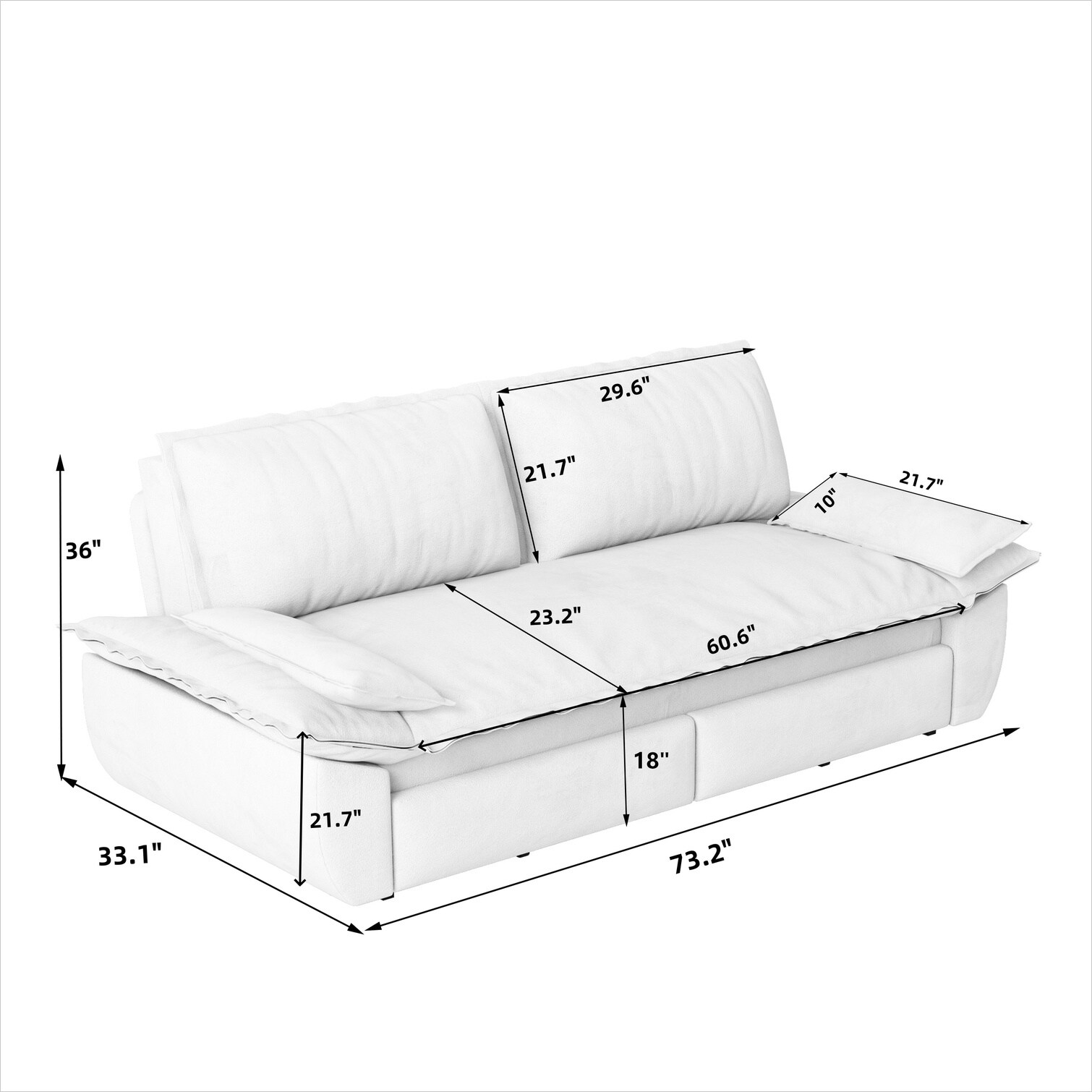 Naturefalls 7O25W80LVLSC Sofas-Loveseats - View #17