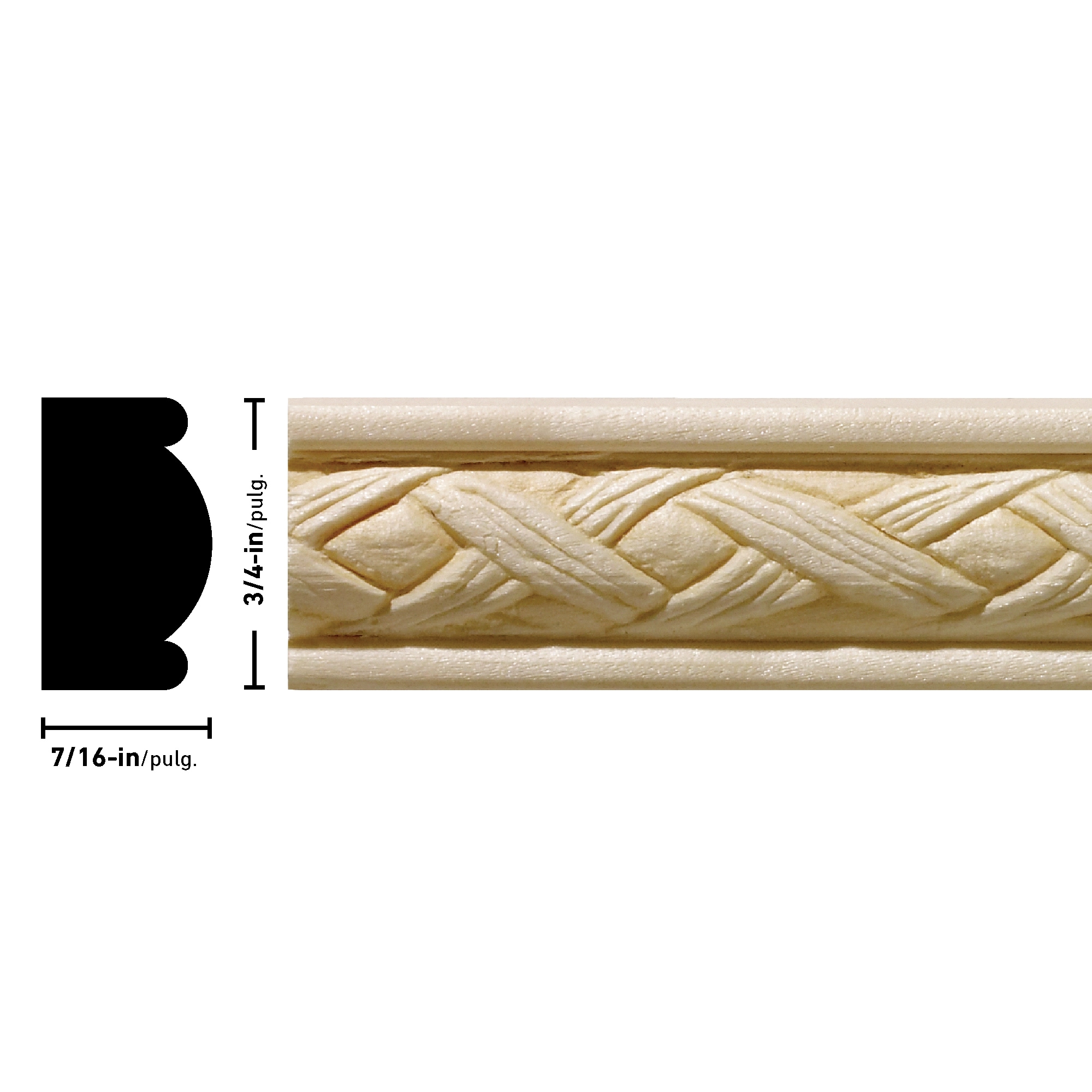 Ornamental Mouldings 1619-4POPR Picture-Frame-Moulding - View #3
