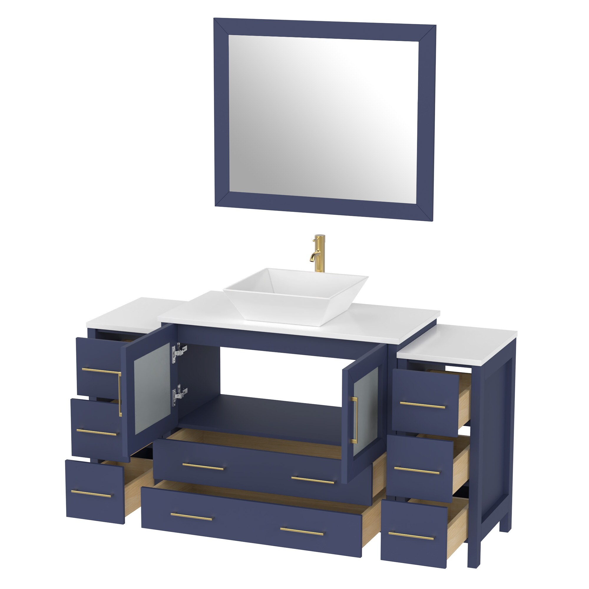 Vanity Art VA3136-60B Bath-Vanity-Combo - View #6