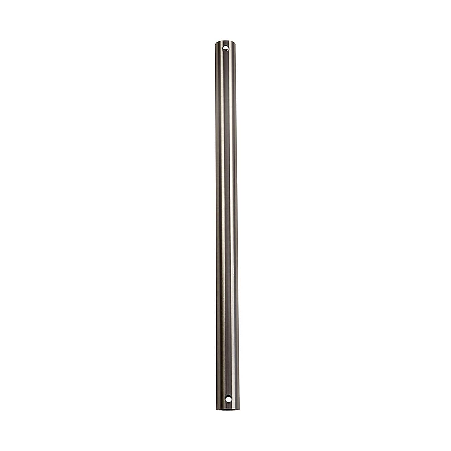 Arranmore Lighting & Fans AR-18BN 18-in Brushed Nickel Steel Indoor/Outdoor Angle Mount Capable Ceiling Fan Downrod adapter Downrod