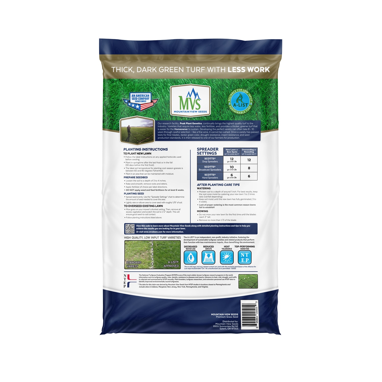 Mountain View Seeds 109505 Grass-Seed - View #2