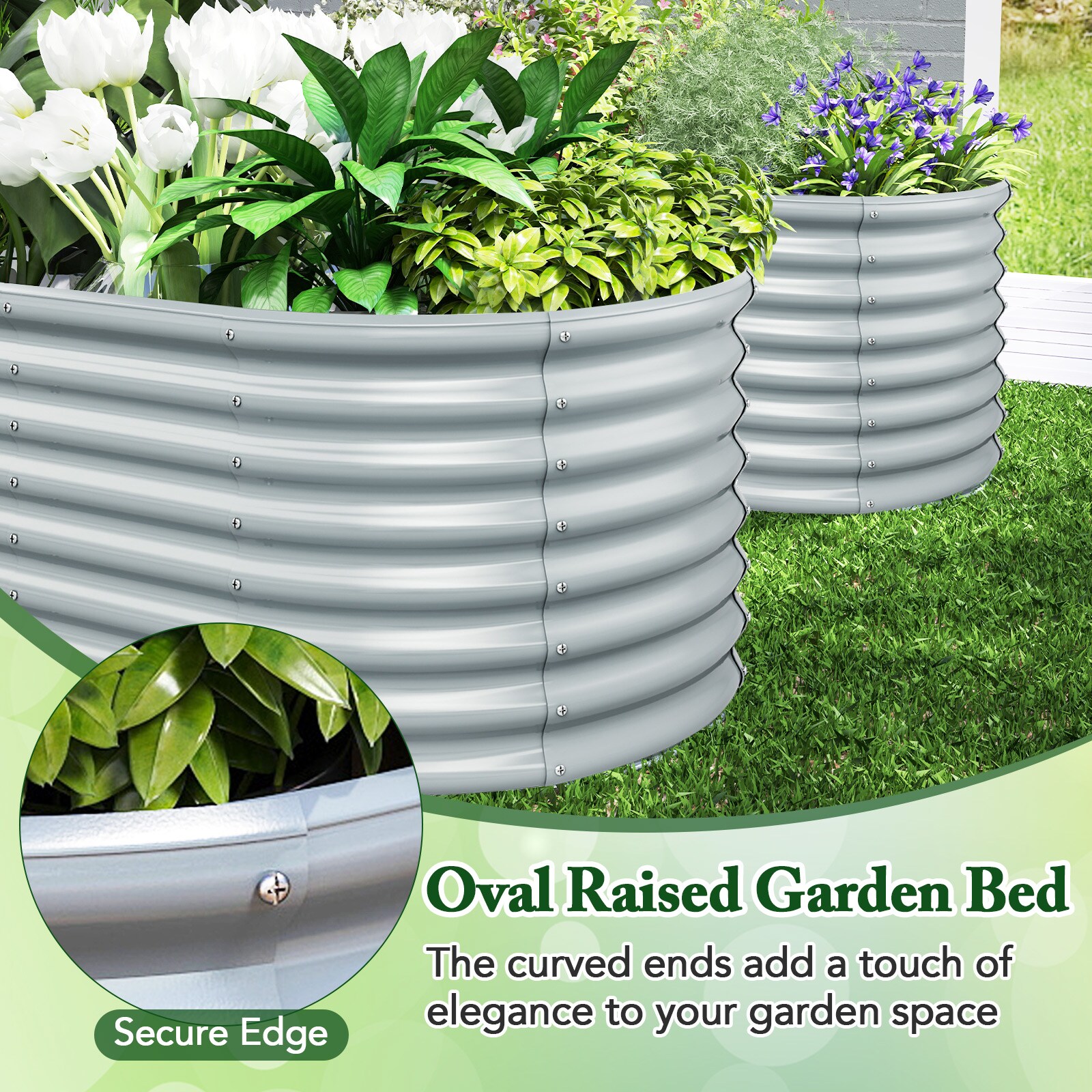 Slickblue D-CO-RG9824TG Raised-Garden-Beds - View #6