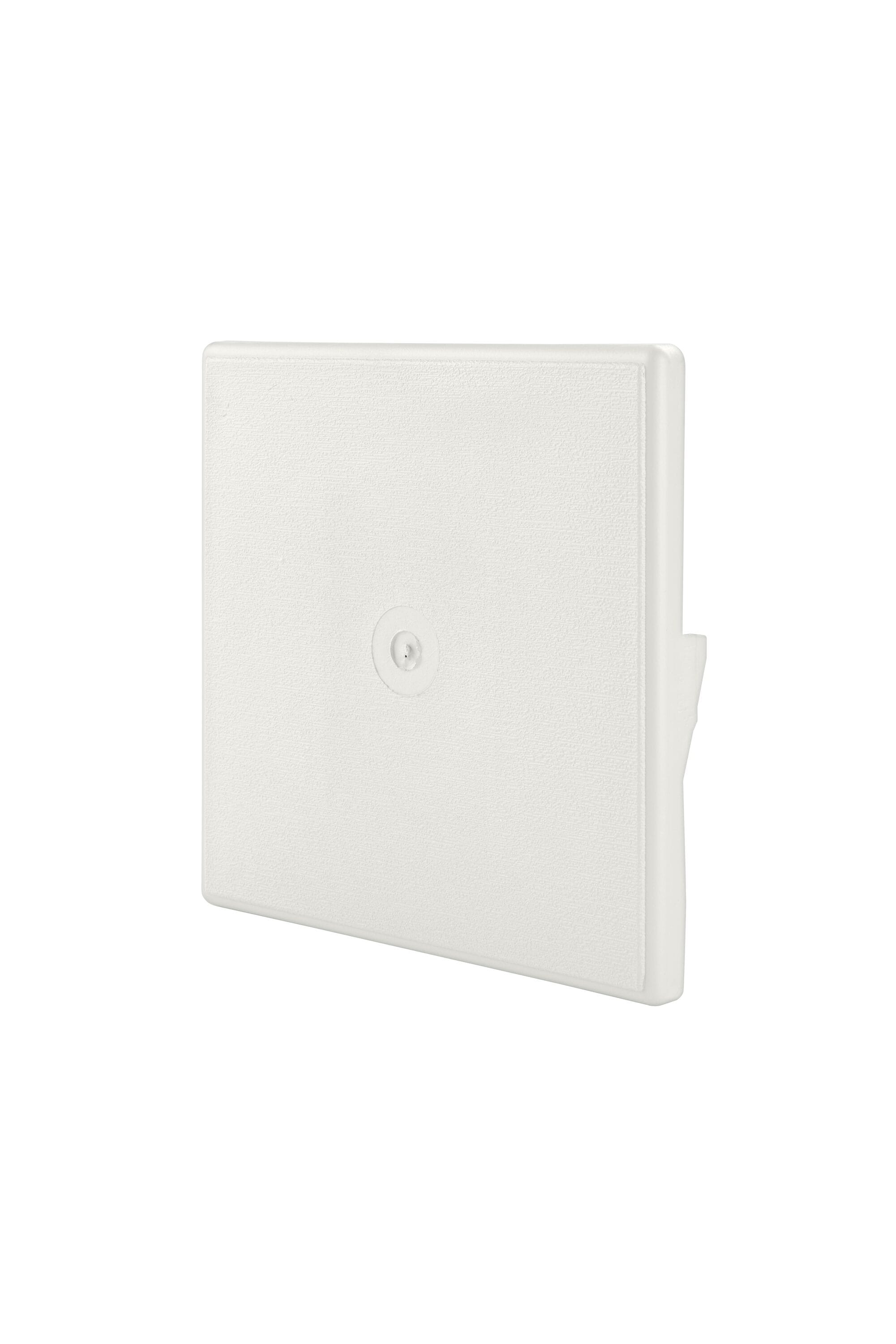 Ply Gem 6.625-in x 6.625-in White/Woodgrain Vinyl Universal