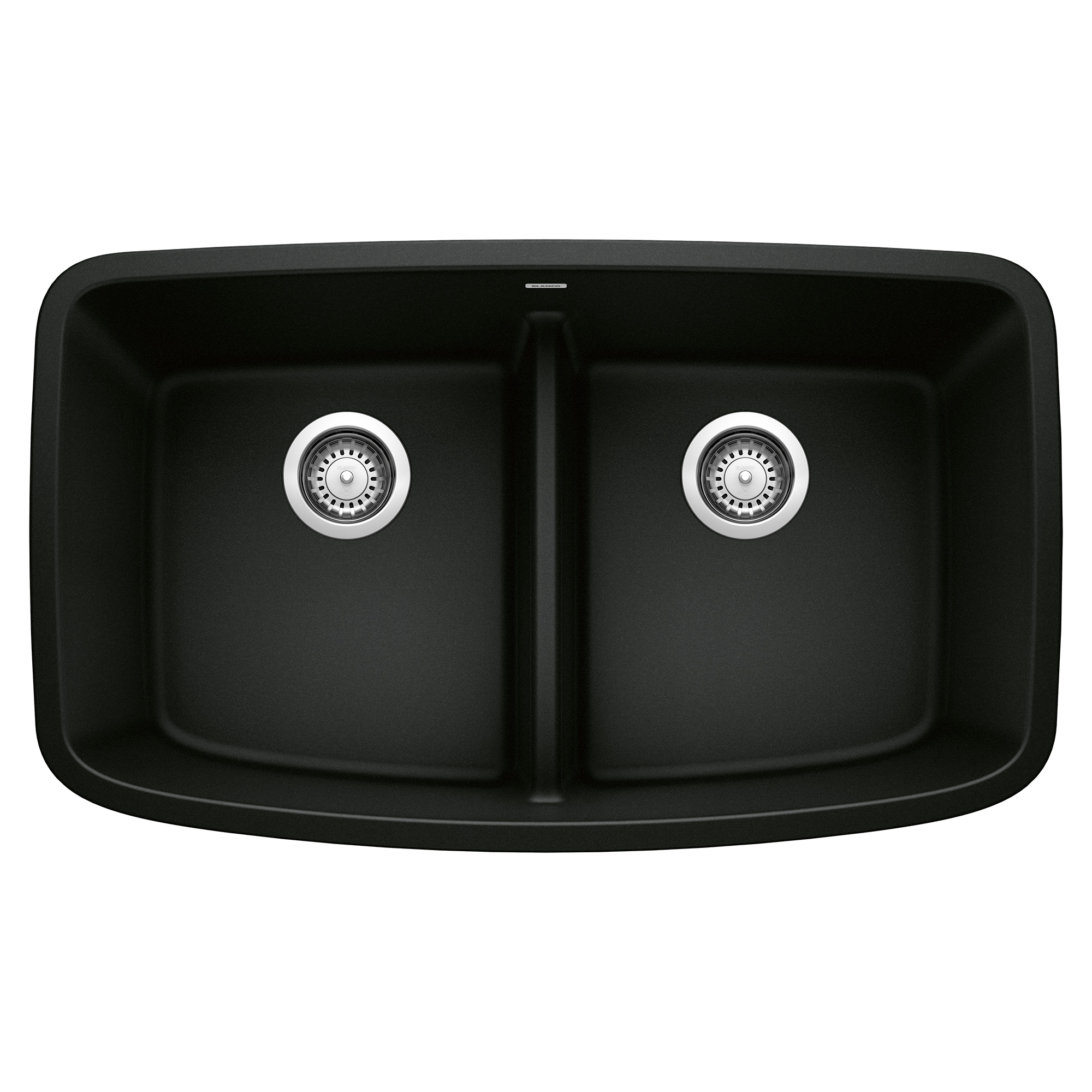 BLANCO 442940 Valea Silgranit Undermount 32-in x 19-in Granite Double equal bowl Kitchen Sink
