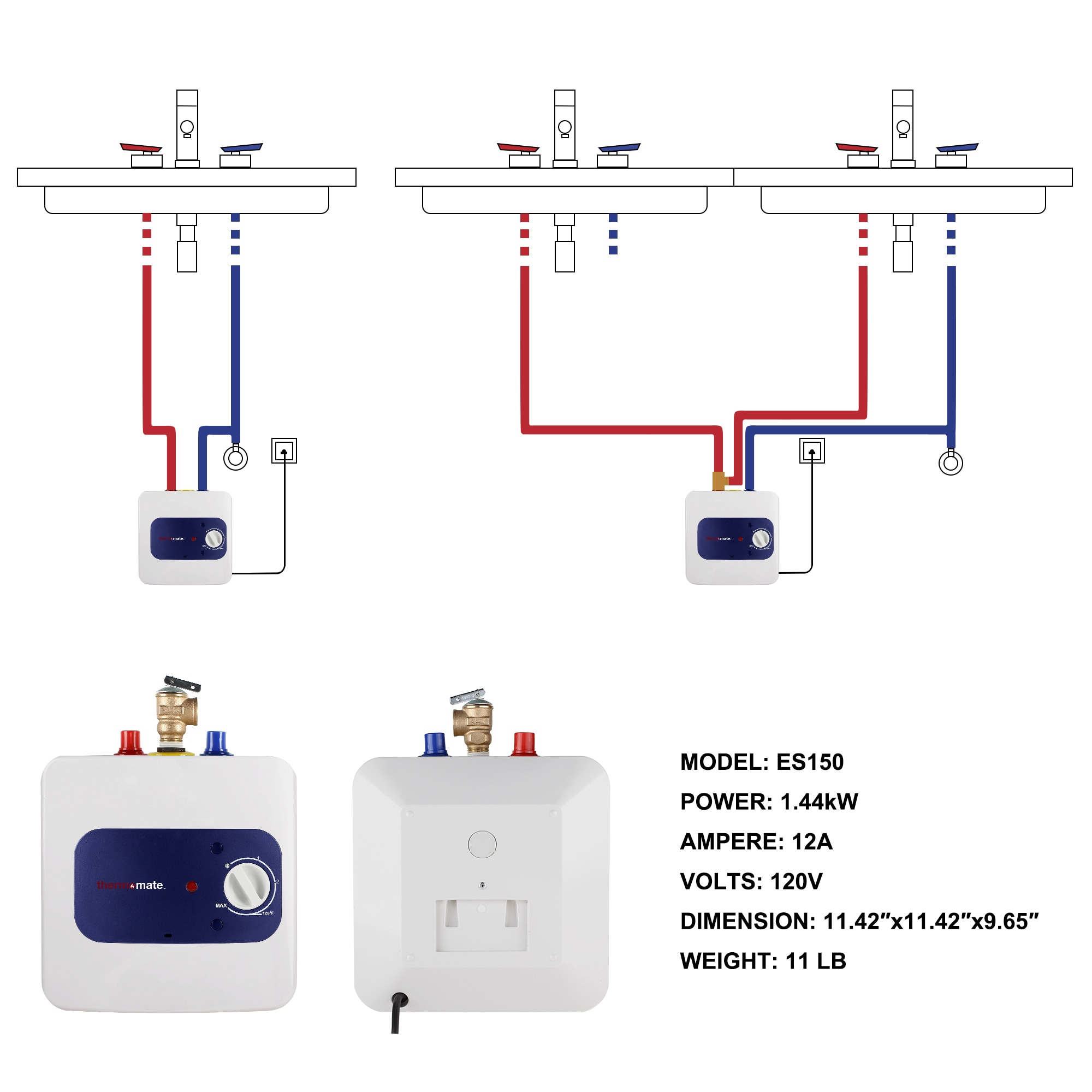 Thermomate ES150 Gas-Water-Heaters - View #7