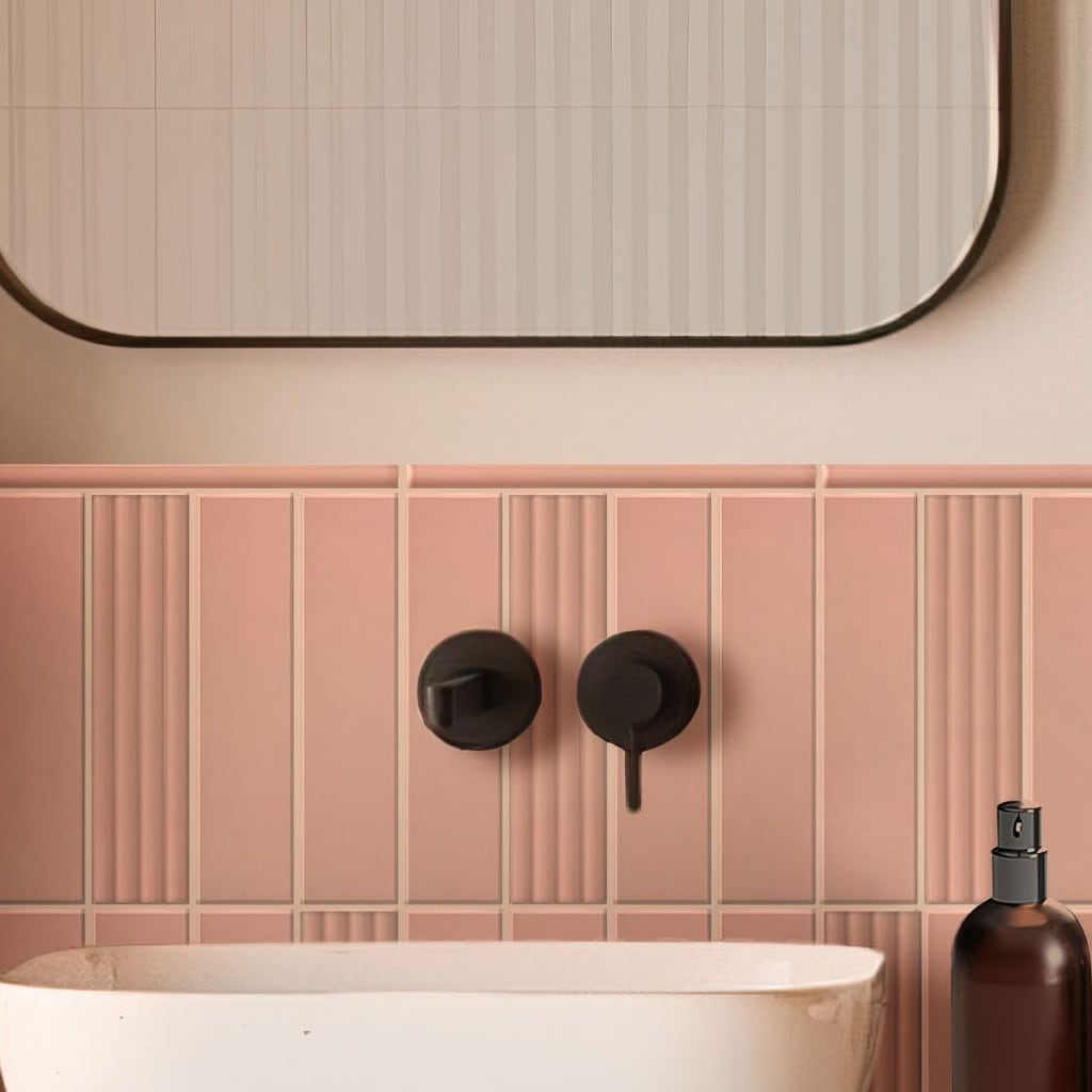 Apollo Tile RID88PNKPENM Wall-Trim-Accent-Tile - View #3