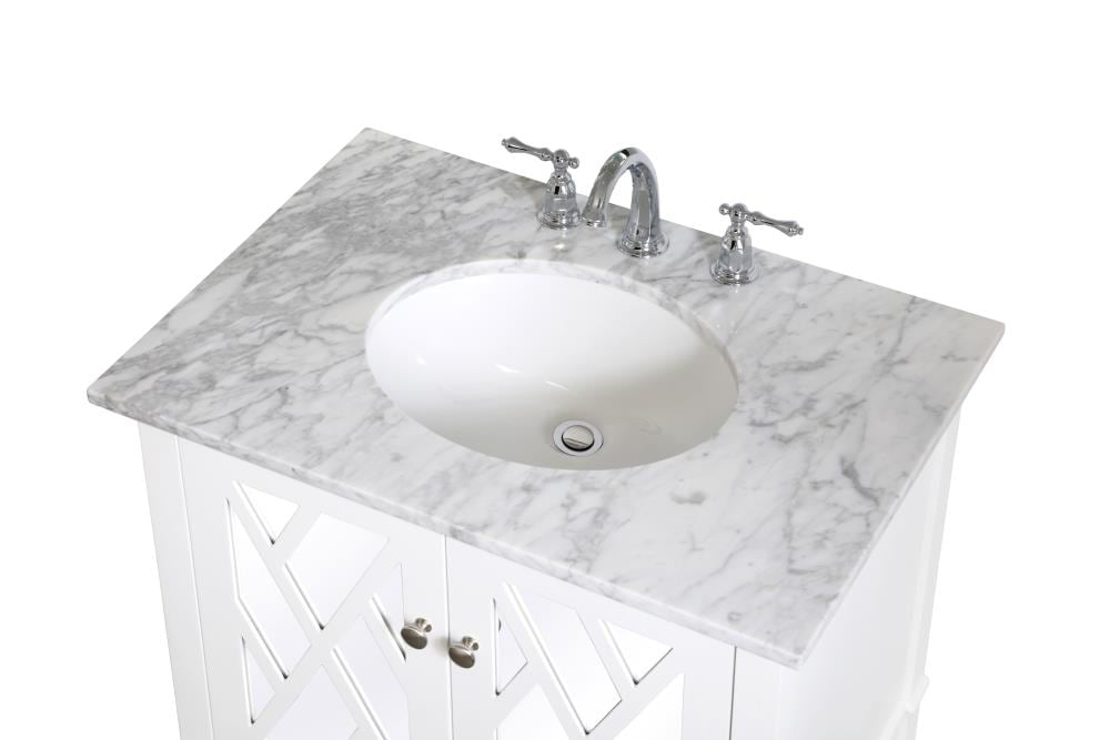 Elegant Decor FI90630WH Bath-Vanity-Combo - View #6