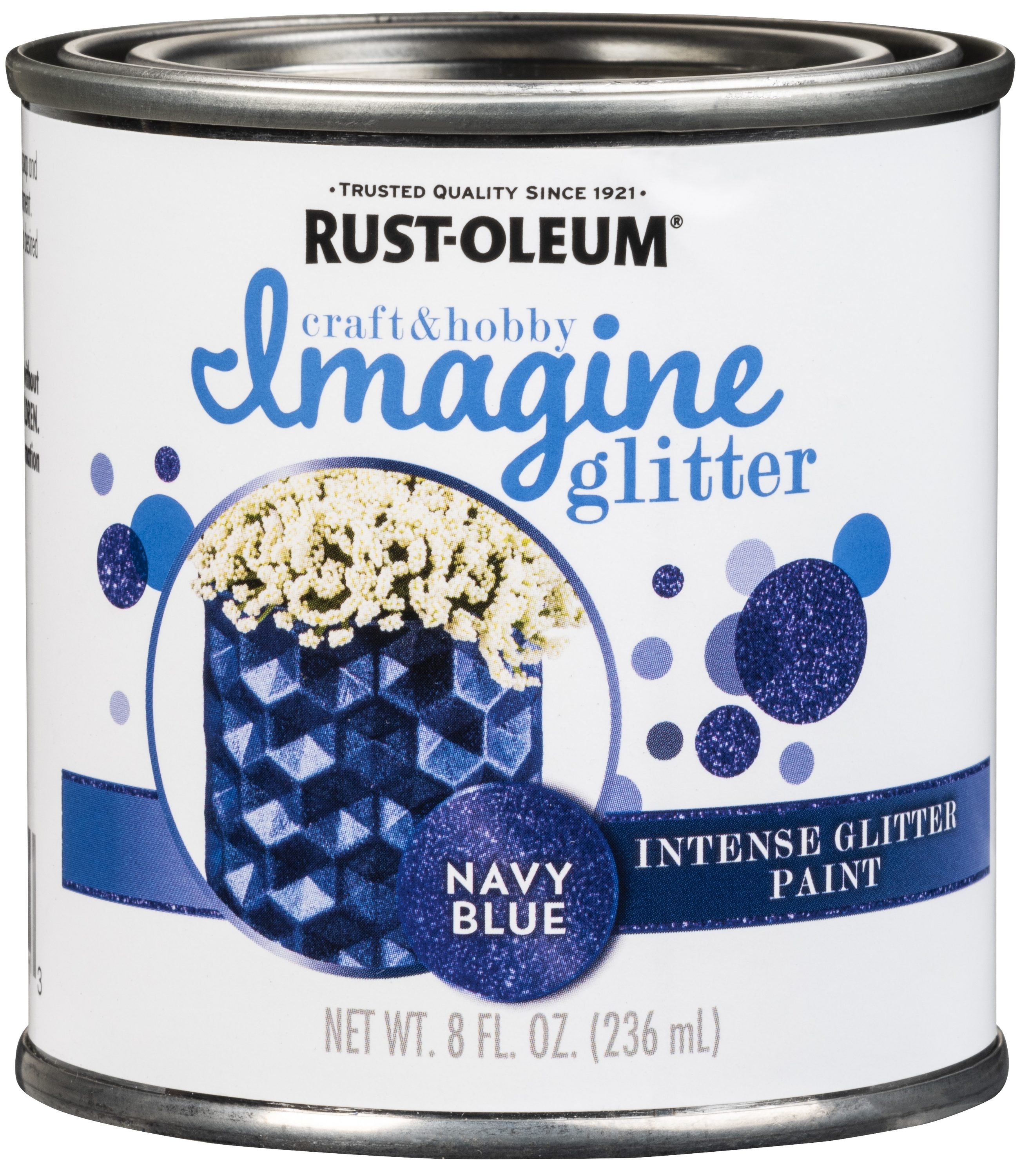 Rust-Oleum Imagine Craft & Hobby 10.25 Oz. Intense Royal Blue Glitter Spray  Paint - Brownsboro Hardware & Paint