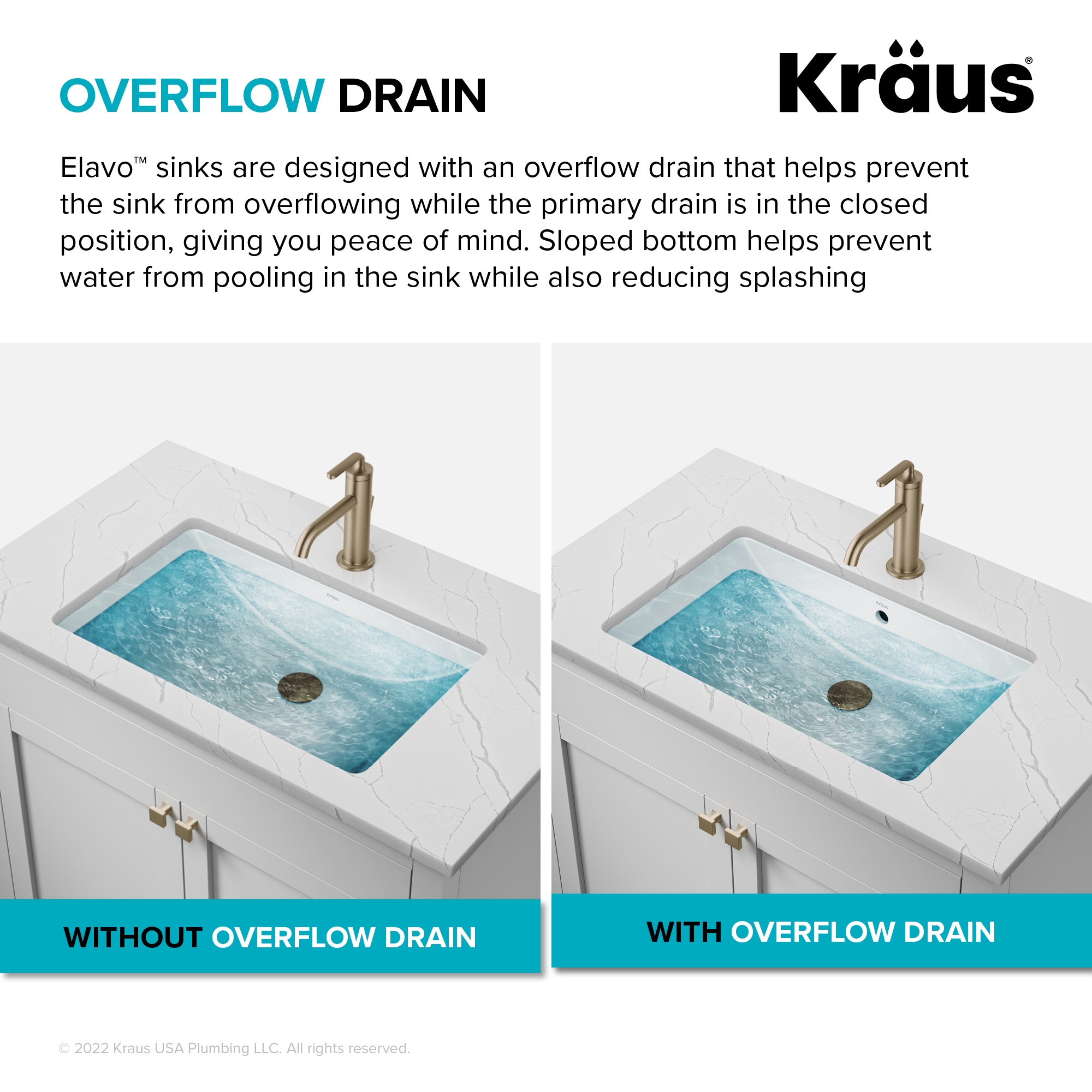 Kraus KCU-244 Bath-Sink - View #9