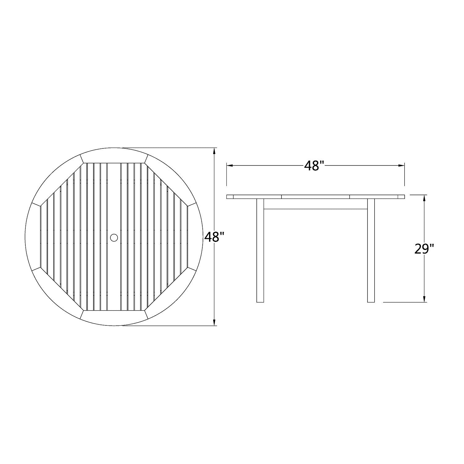 Cambridge Casual 610209-TW-XX-XX-XX Patio-Dining-Sets - View #12