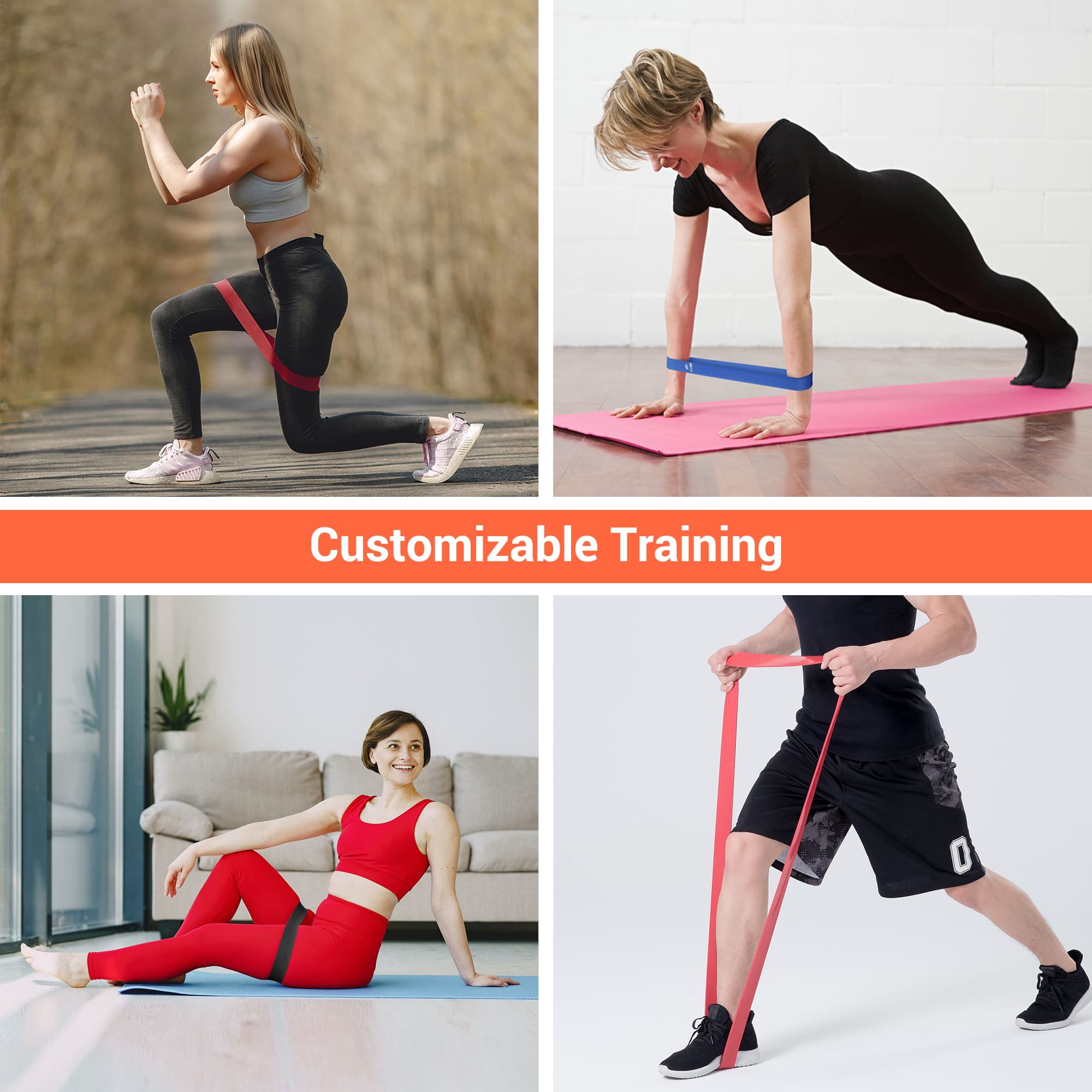 Yescom 05RBS002-80LBS-5P-LO Pilates-Yoga-Accessories - View #6