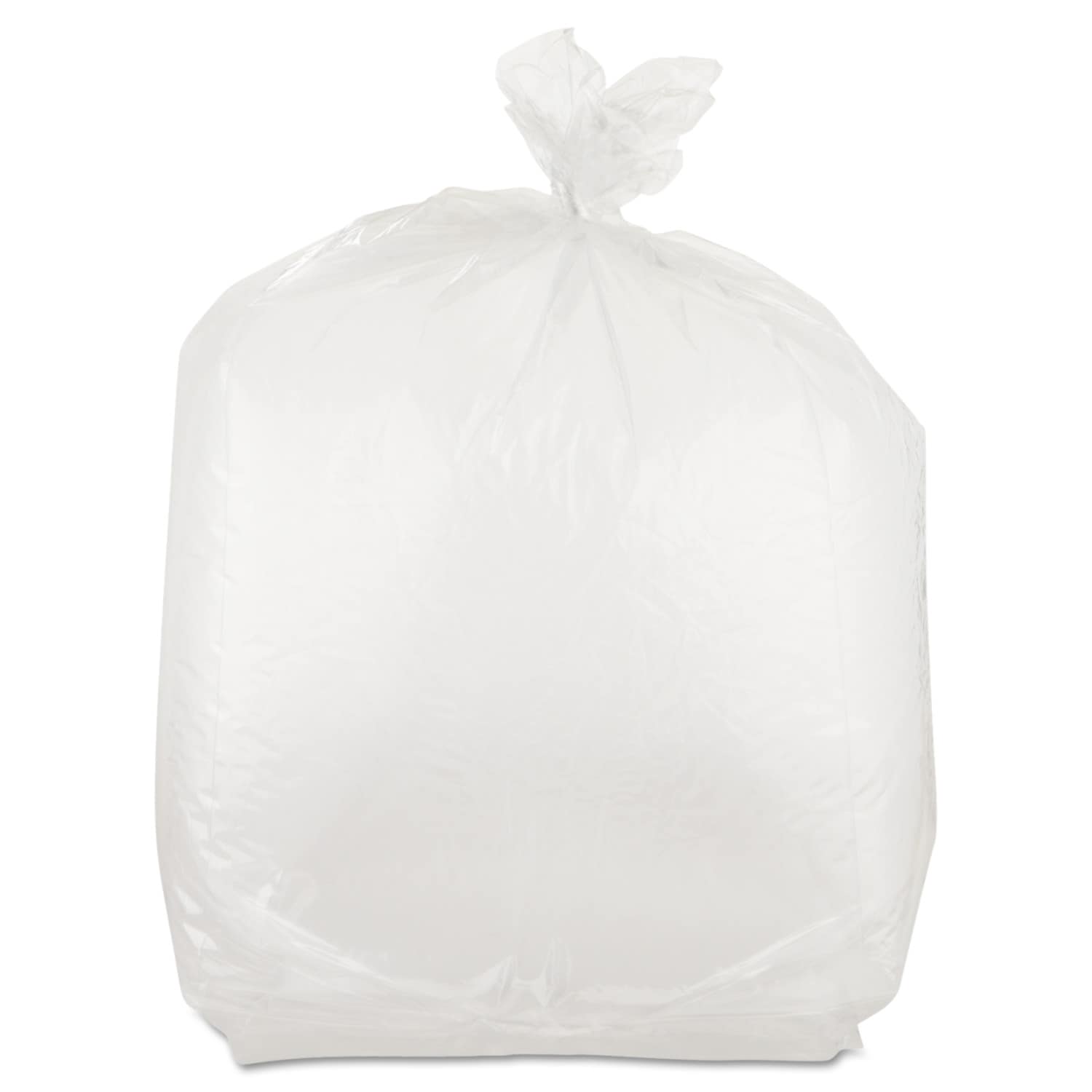 Inteplast Food Bags, 22 qt, 1 mil, 10 x 24, Clear, 500/Carton