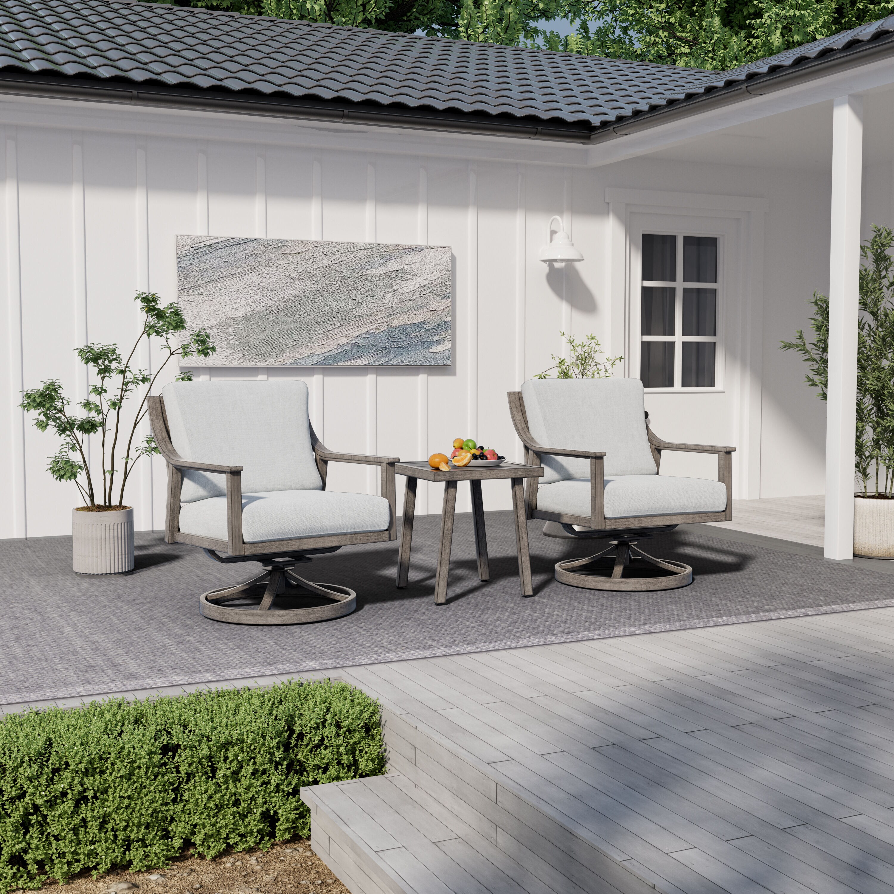  EL-SF3-GG-D2-WL3 Patio-Conversation-Sets - View #5