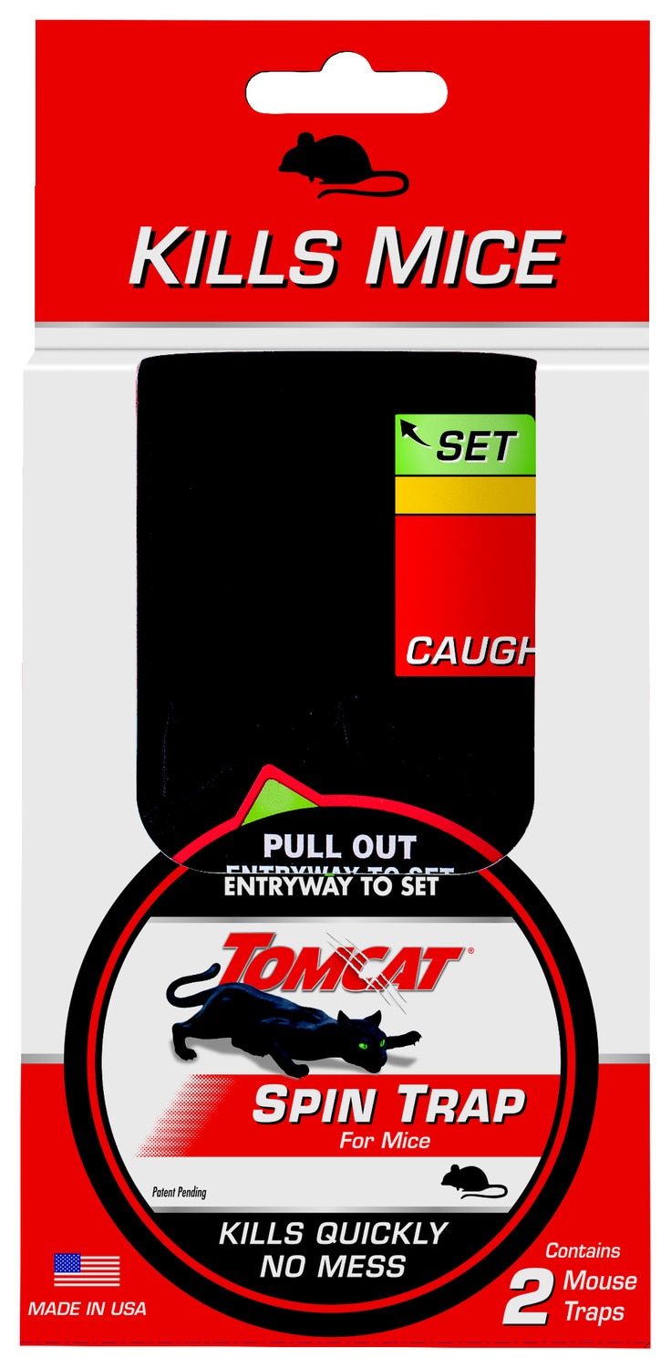 TOMCAT Snap Trap Mouse Traps in the Animal & Rodent Control