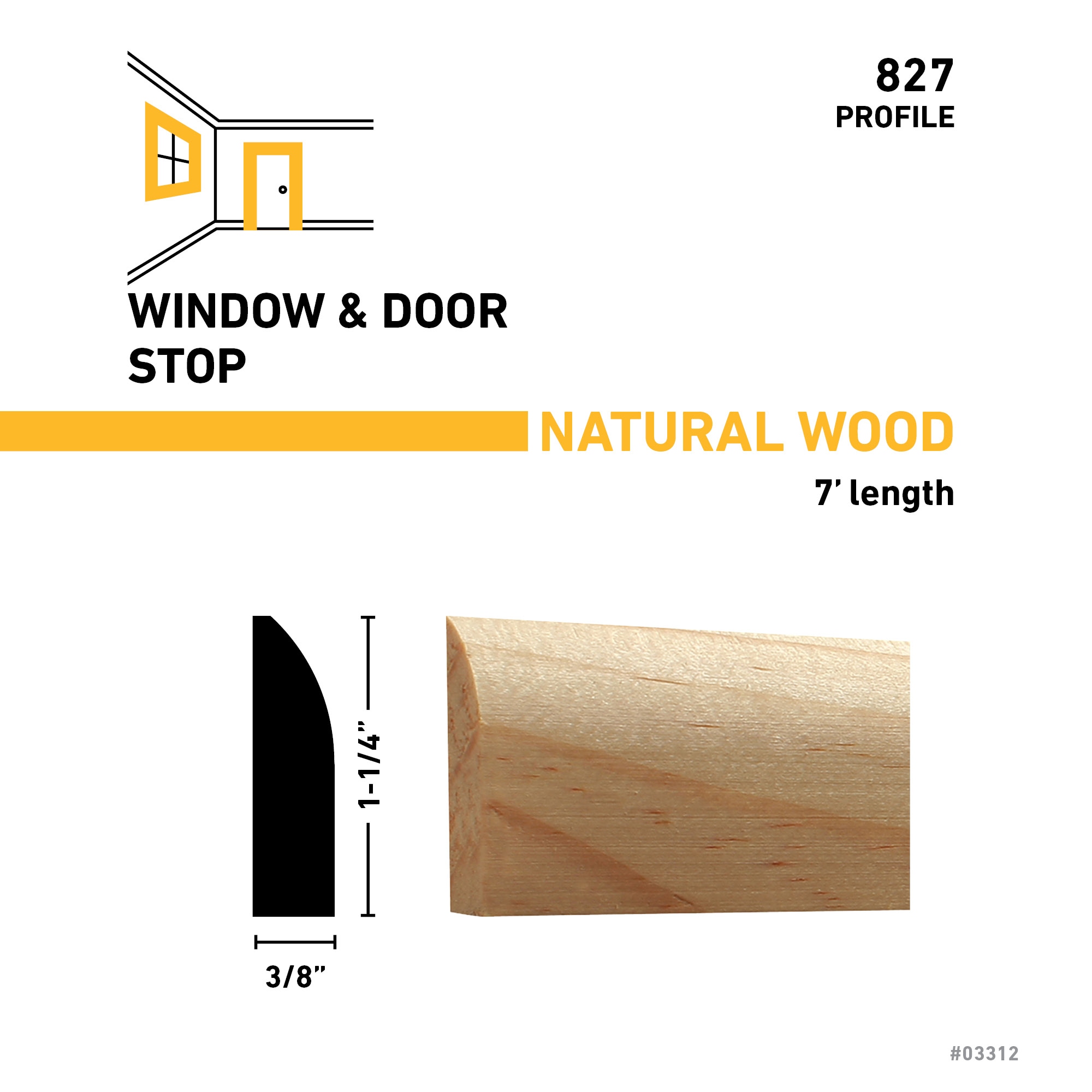 RELIABILT 82770PINE Window-Door-Casings - View #2