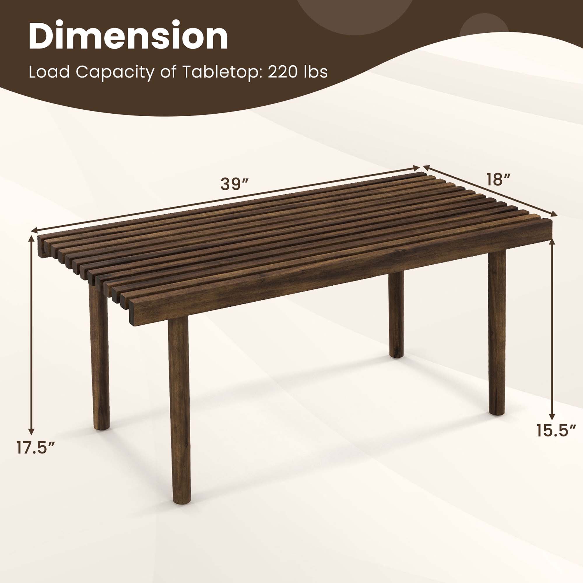 Goplus LWS00479 Coffee-Tables - View #2