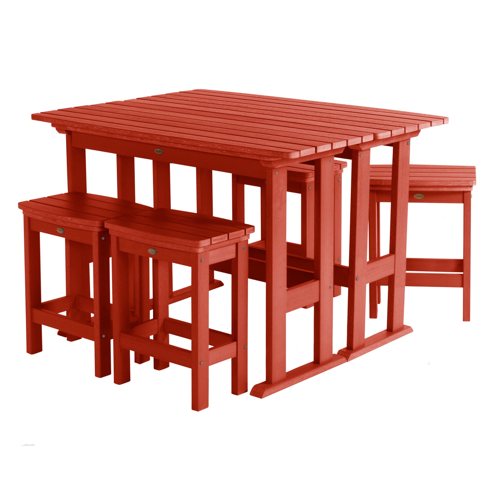 highwood AD-KITBALC101-RED Patio-Dining-Sets - View #3