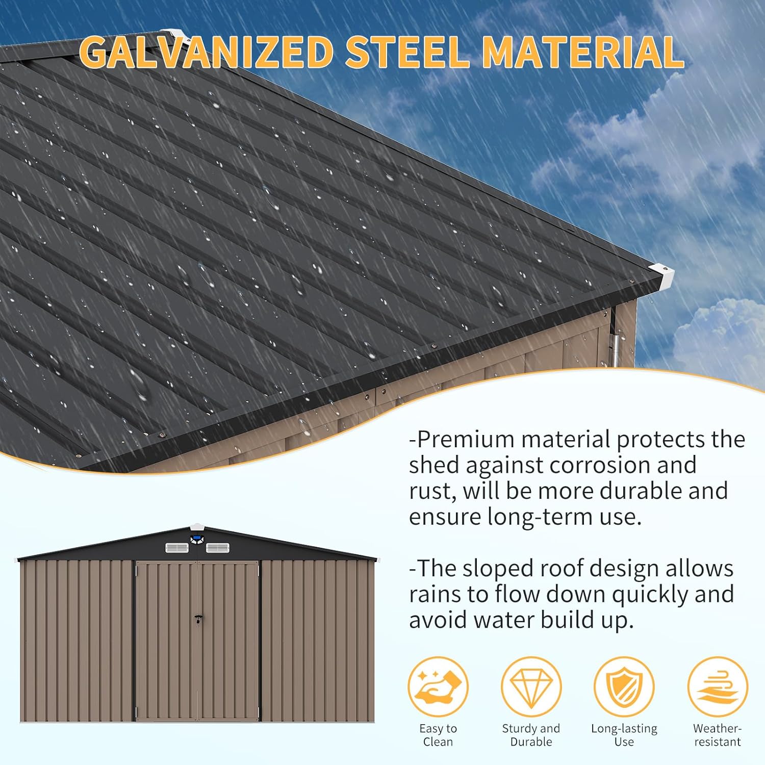 Qeetex SUN-PPG-3386UAI1 Metal-Storage-Buildings-Sheds - View #2