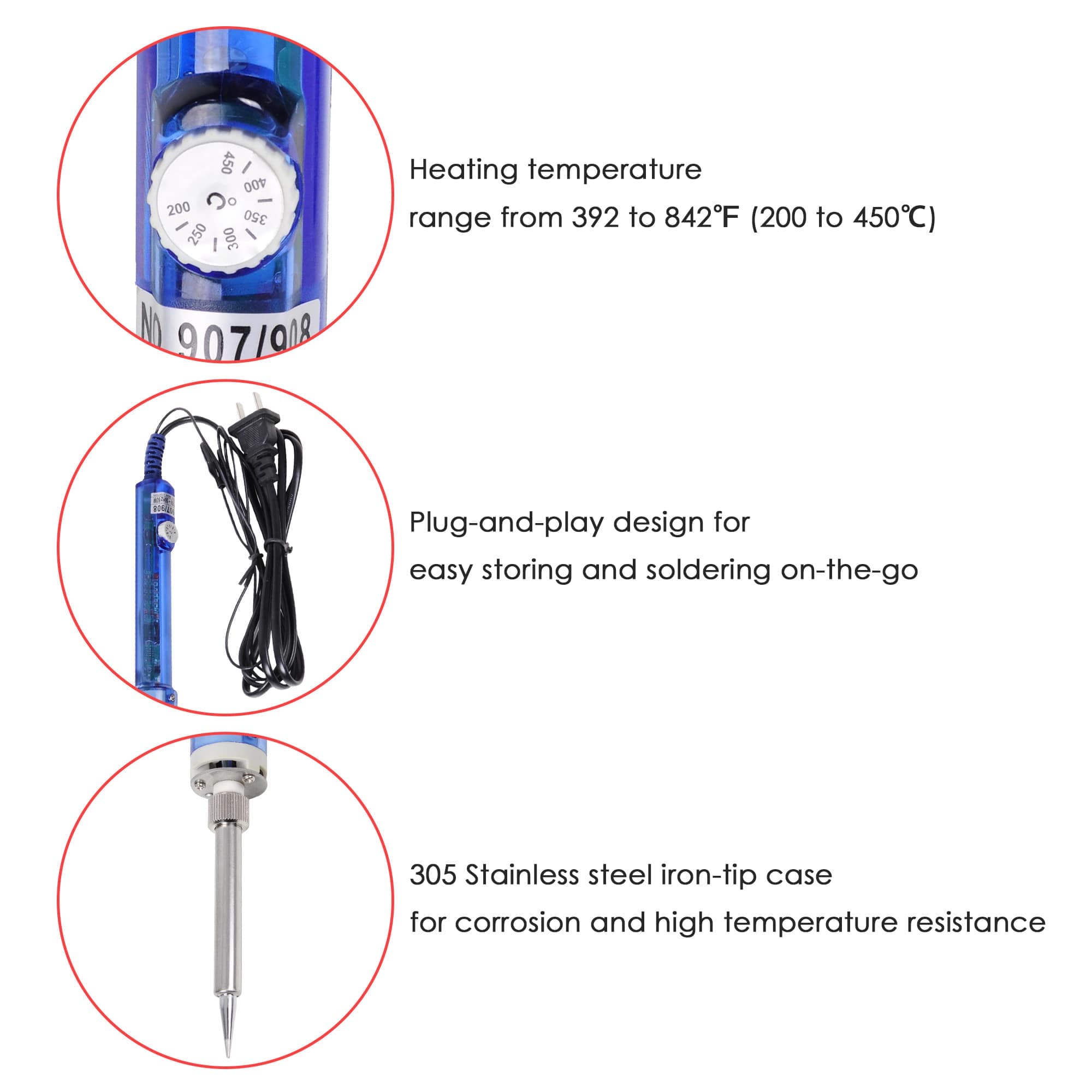Yescom 15SDS018-IR908-03-LO Soldering-Kits - View #2