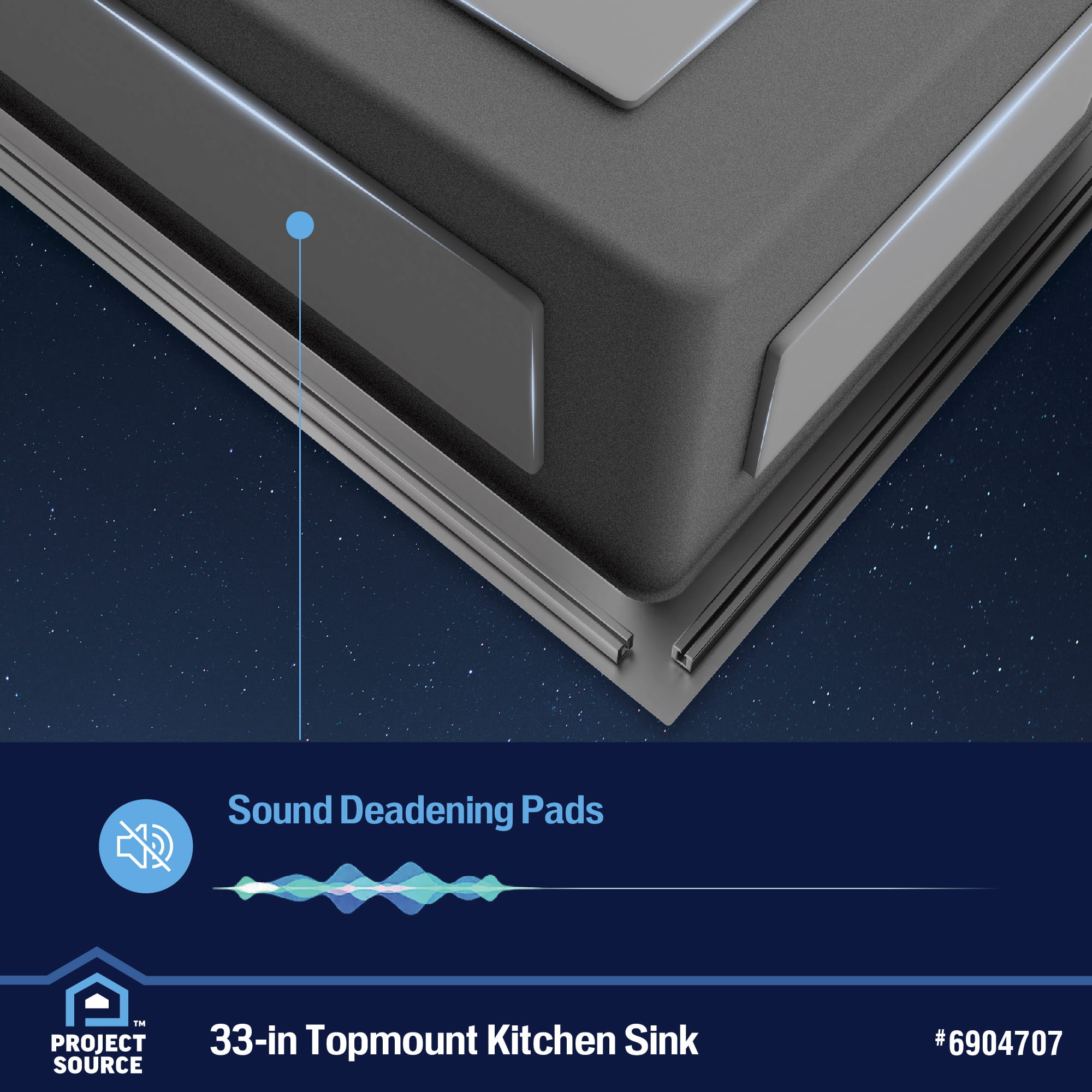 Project Source VT3322LA0-P Kitchen-Sinks - View #7