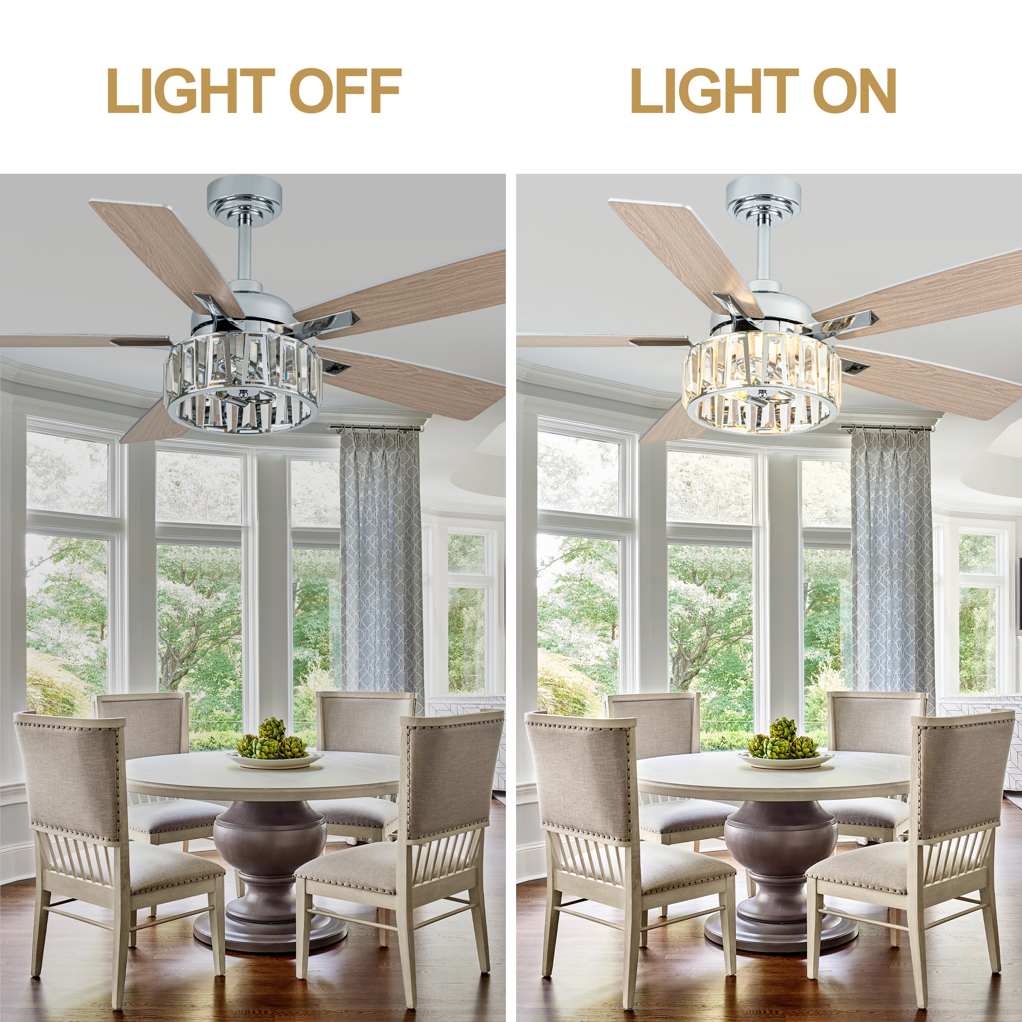 Oaks Decor DC5226OKELMD Ceiling-Fans - View #8