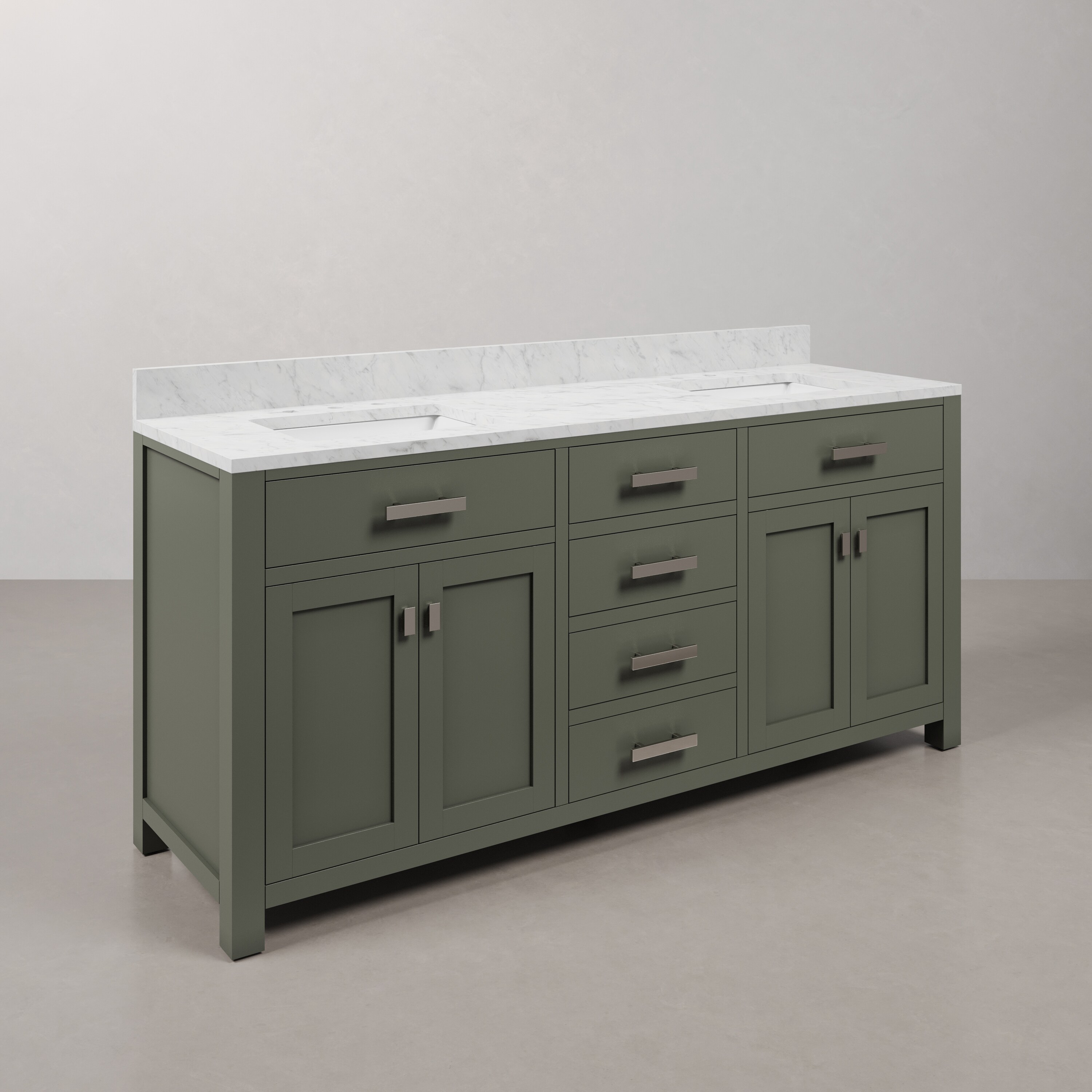 Water Creation MS72CW01GN-000000000 Bath-Vanity-Combo - View #3