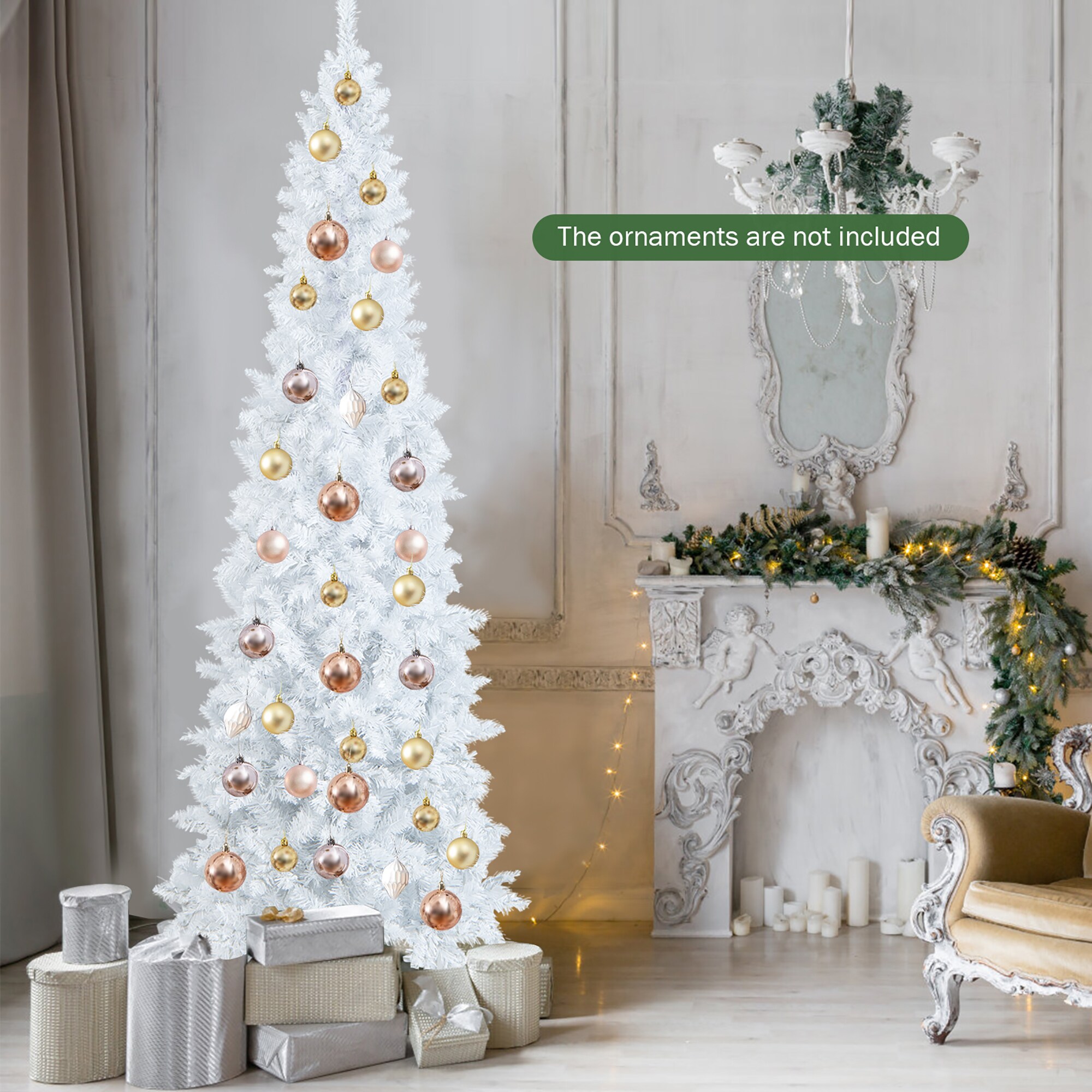 Costway CM23973 Artificial-Christmas-Trees - View #7