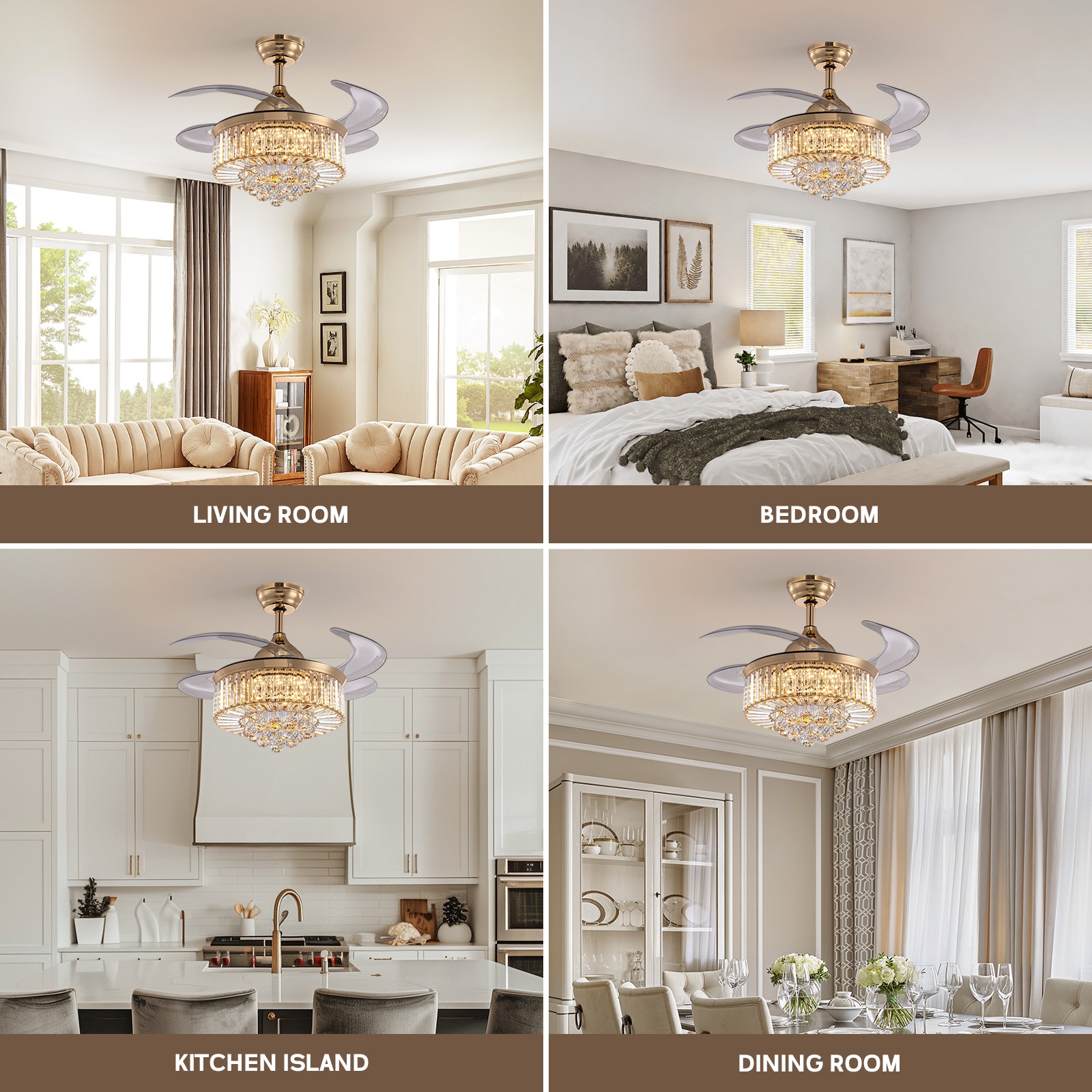 SILJOY LL-8111-36G Ceiling-Fans - View #4