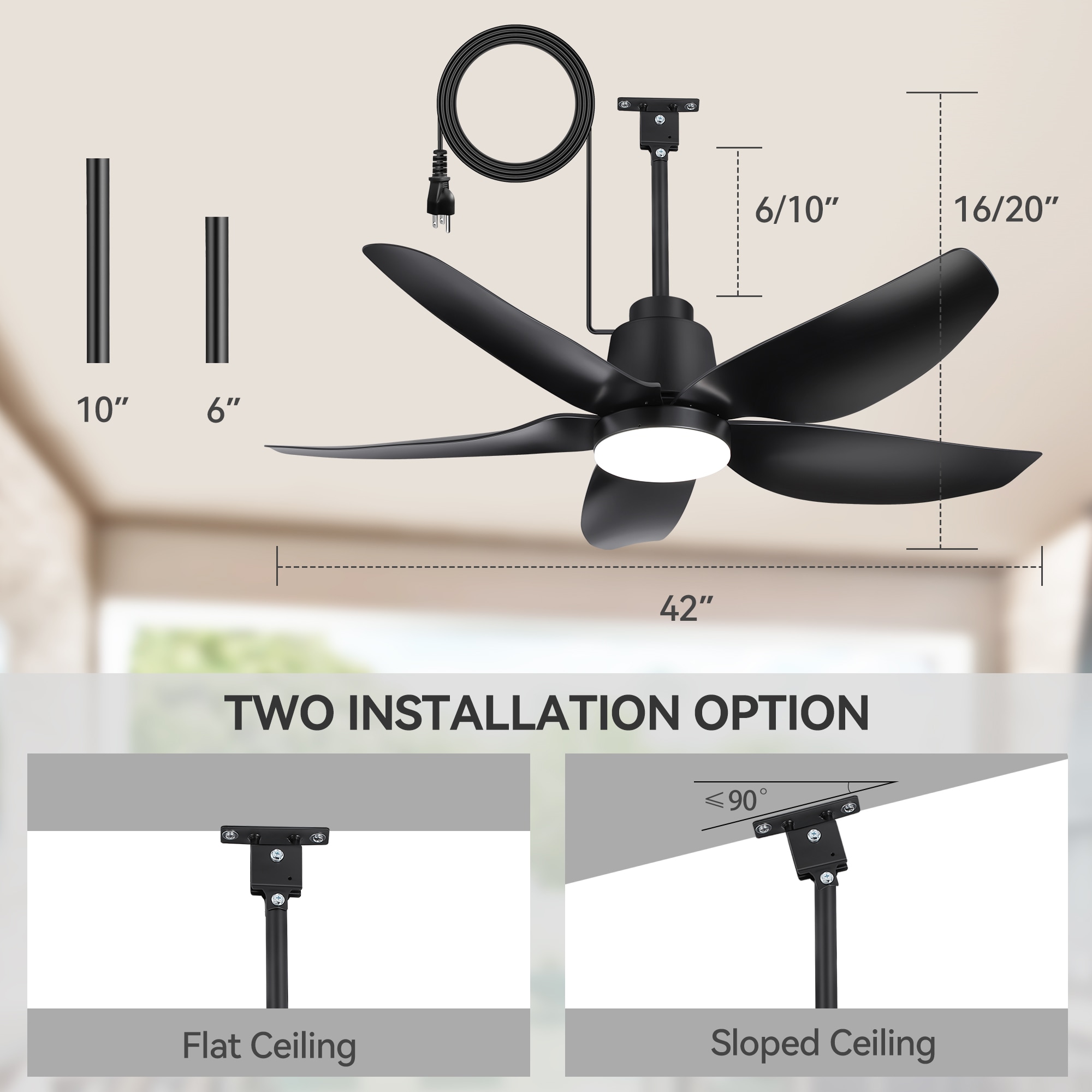 Breezary 24025-AB Ceiling-Fans - View #8