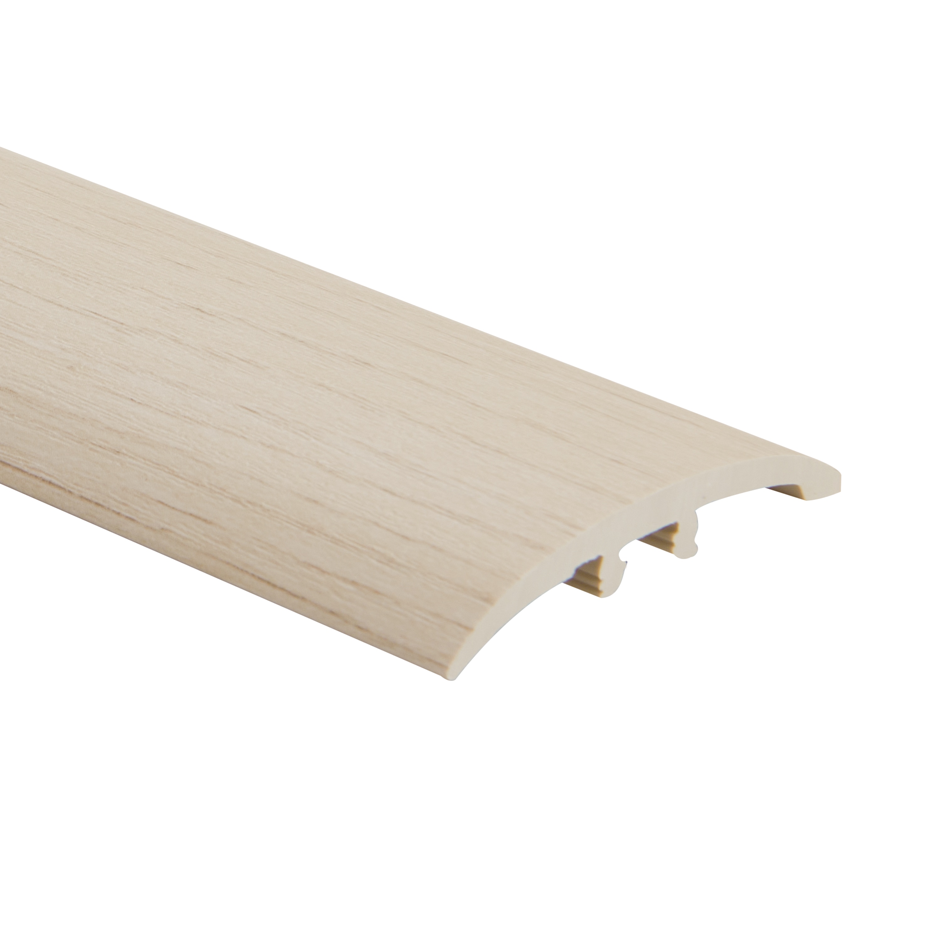 Villa Barcelona LOWNSCL6735-3N1 Rigid Core Manta Prefinished 0.275-in T x 1.85-in W x 94.5-in L Vinyl 3-in-1 T-moulding/Reducer/Endcap