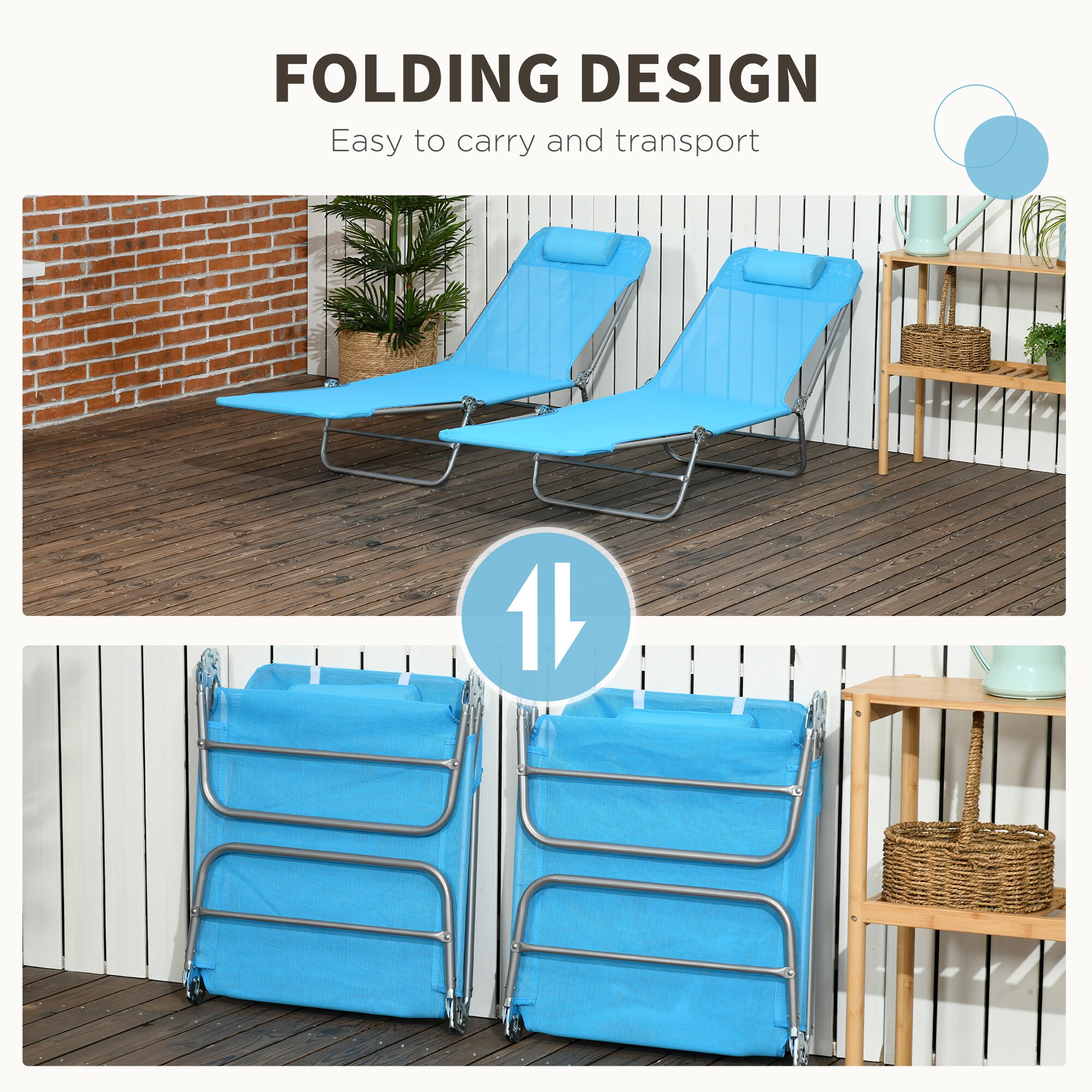 Outsunny 84G-181V00BU Patio-Chairs - View #4