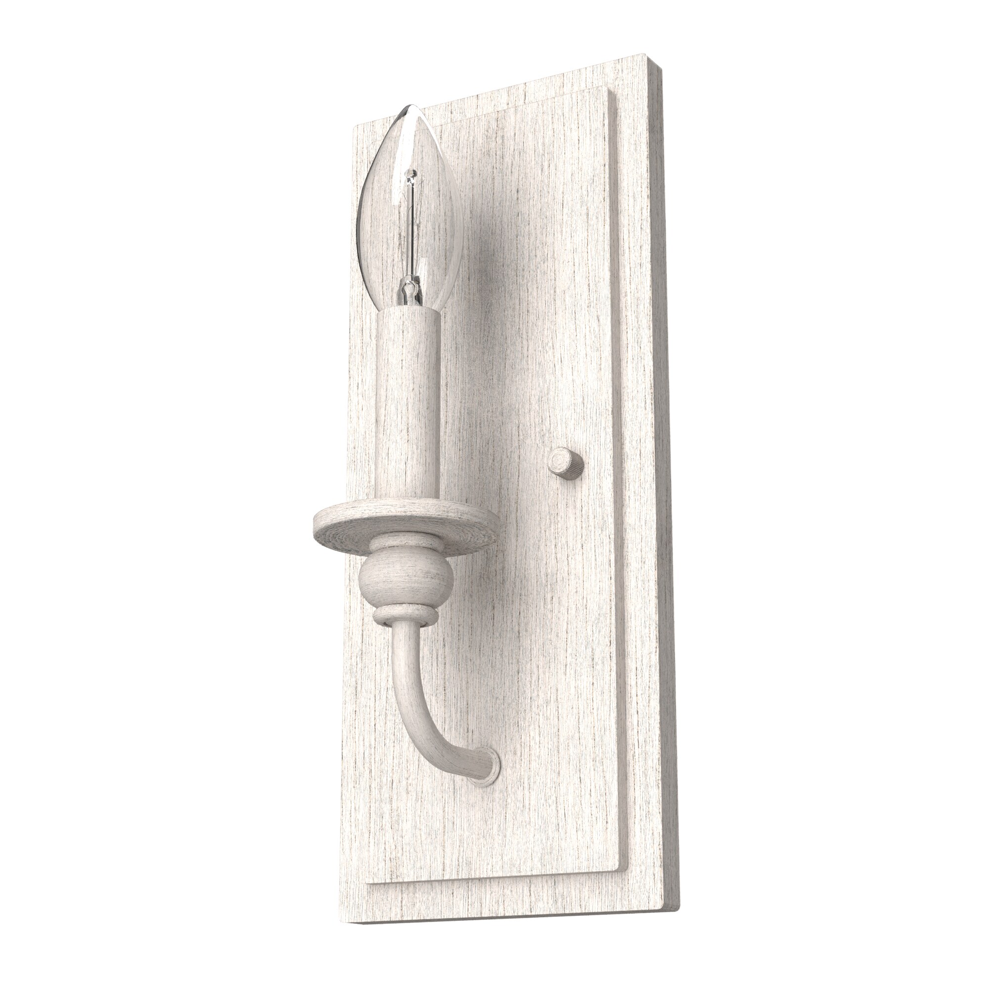 Southcrest Casual Elegance 24" Dimmable White Wall Sconce
