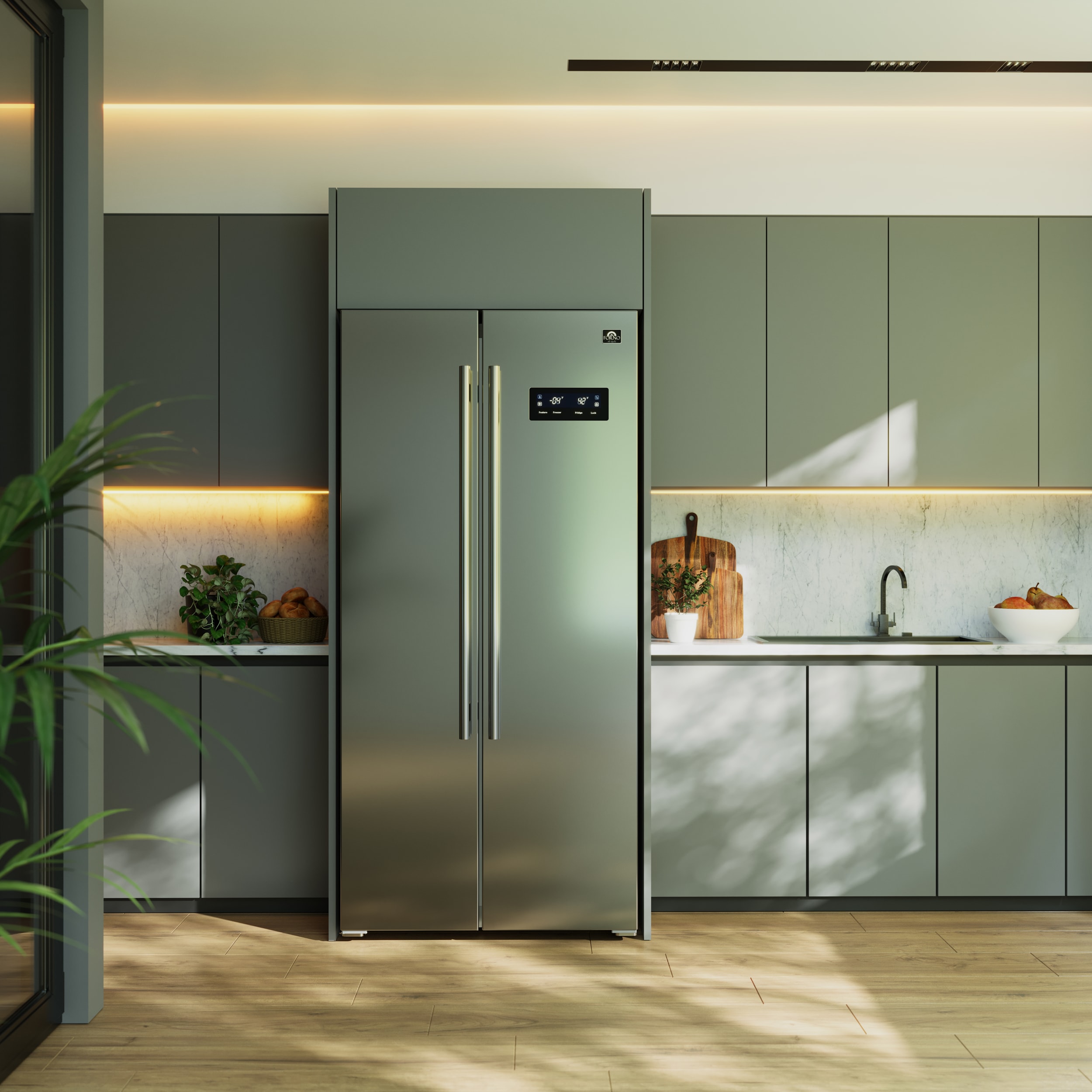 FORNO FFRBI1805-33SB Side-By-Side - View #8