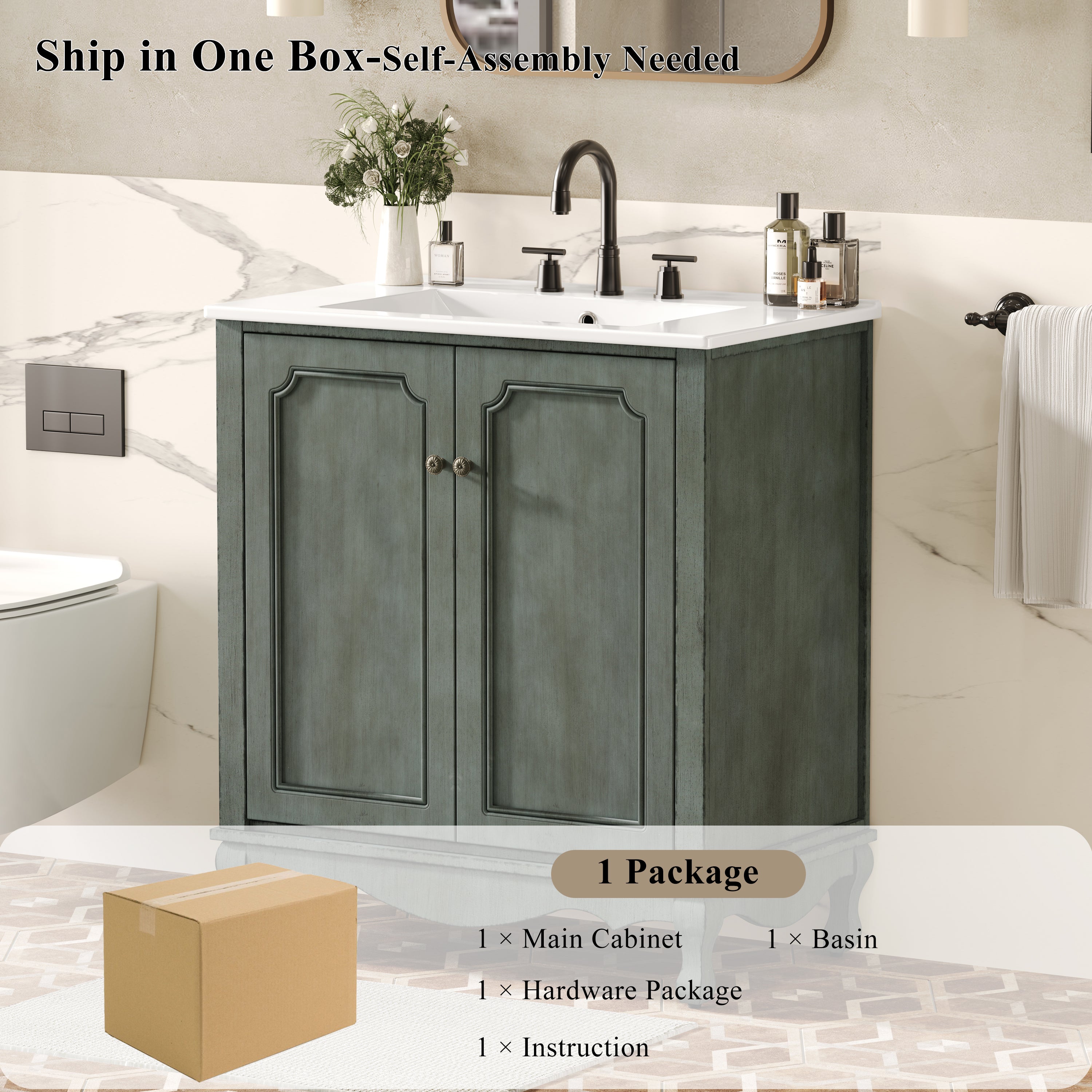 Boyel Living BL-NE-5316B Bath-Vanity-Combo - View #5