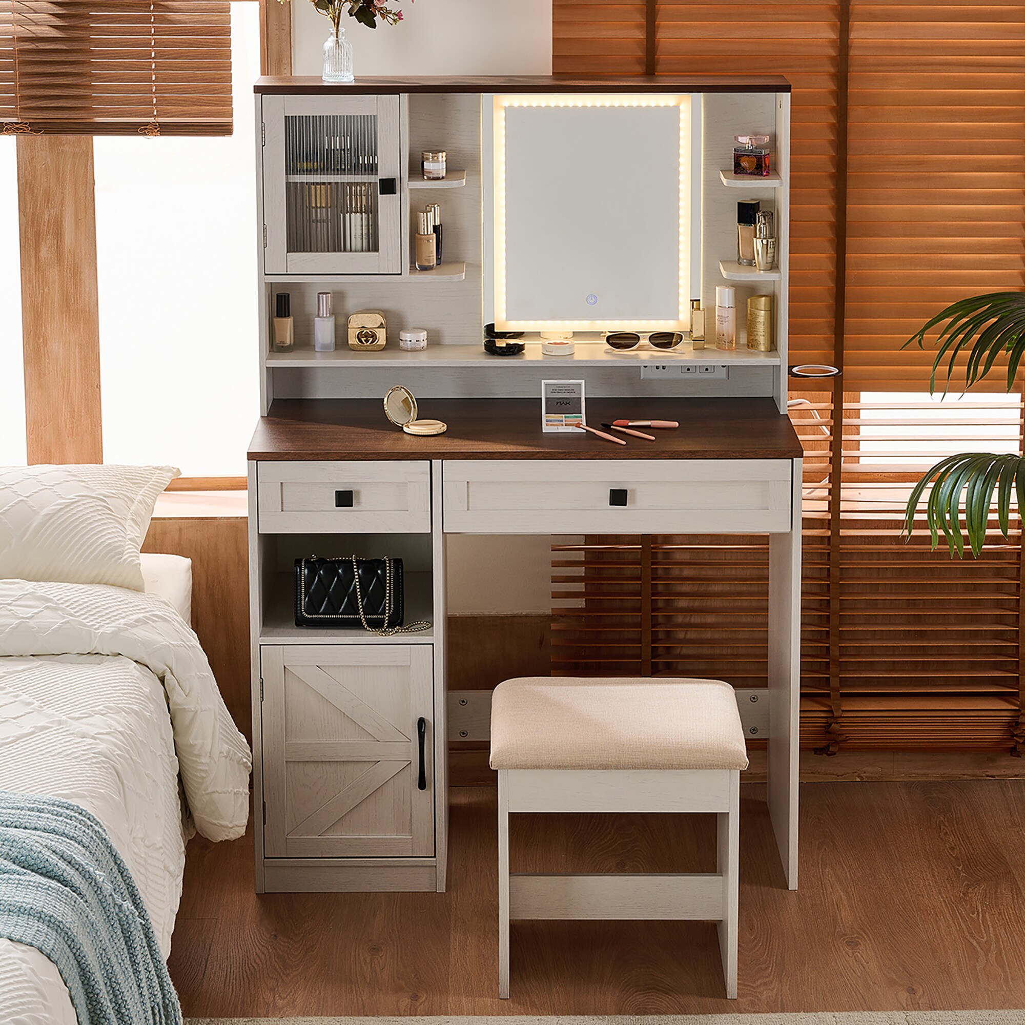 ModernLuxe L3P-N844P291652M Bedroom-Vanities - View #20