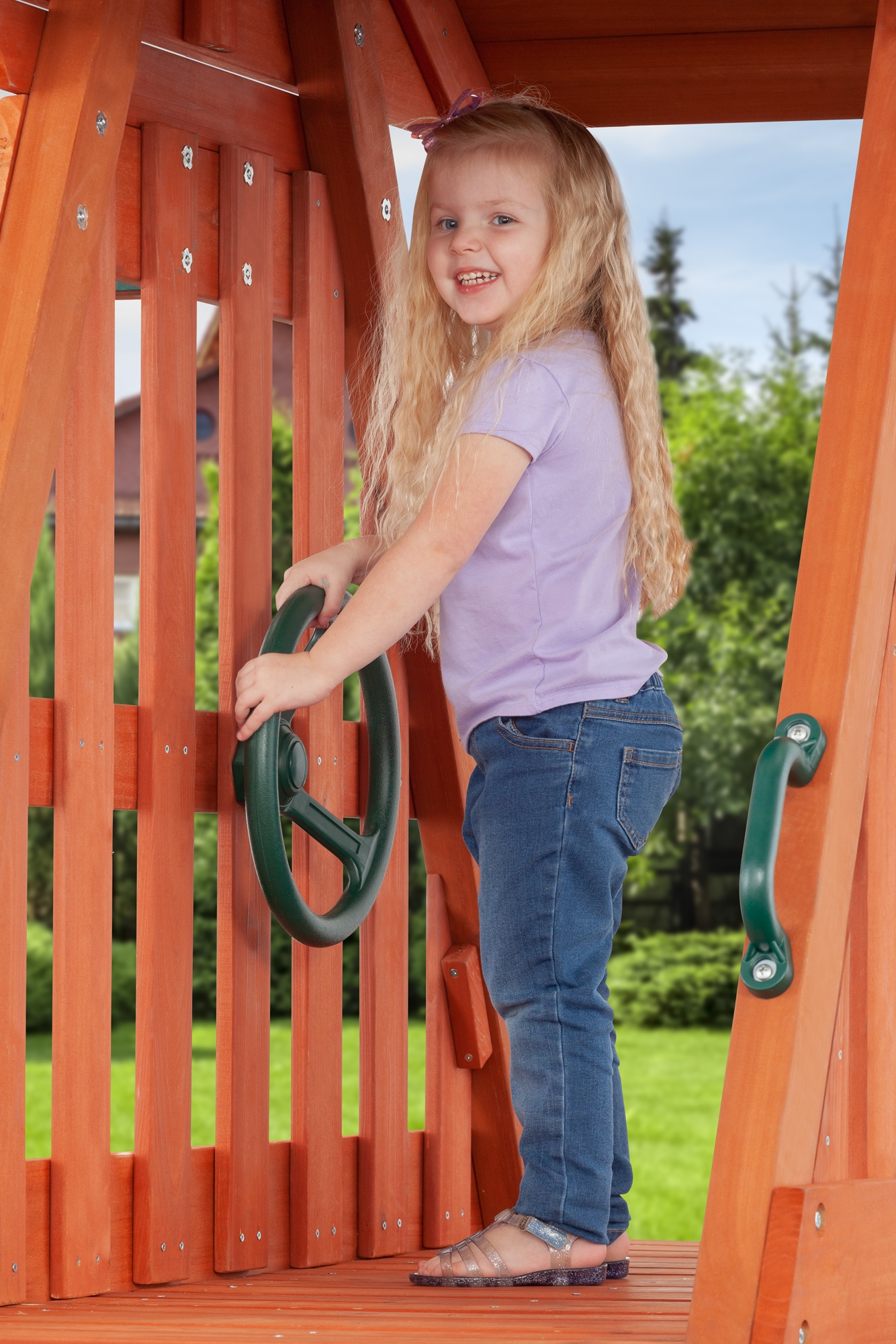 Creative Cedar Designs 3710 Wood-Playset-Kits - View #7
