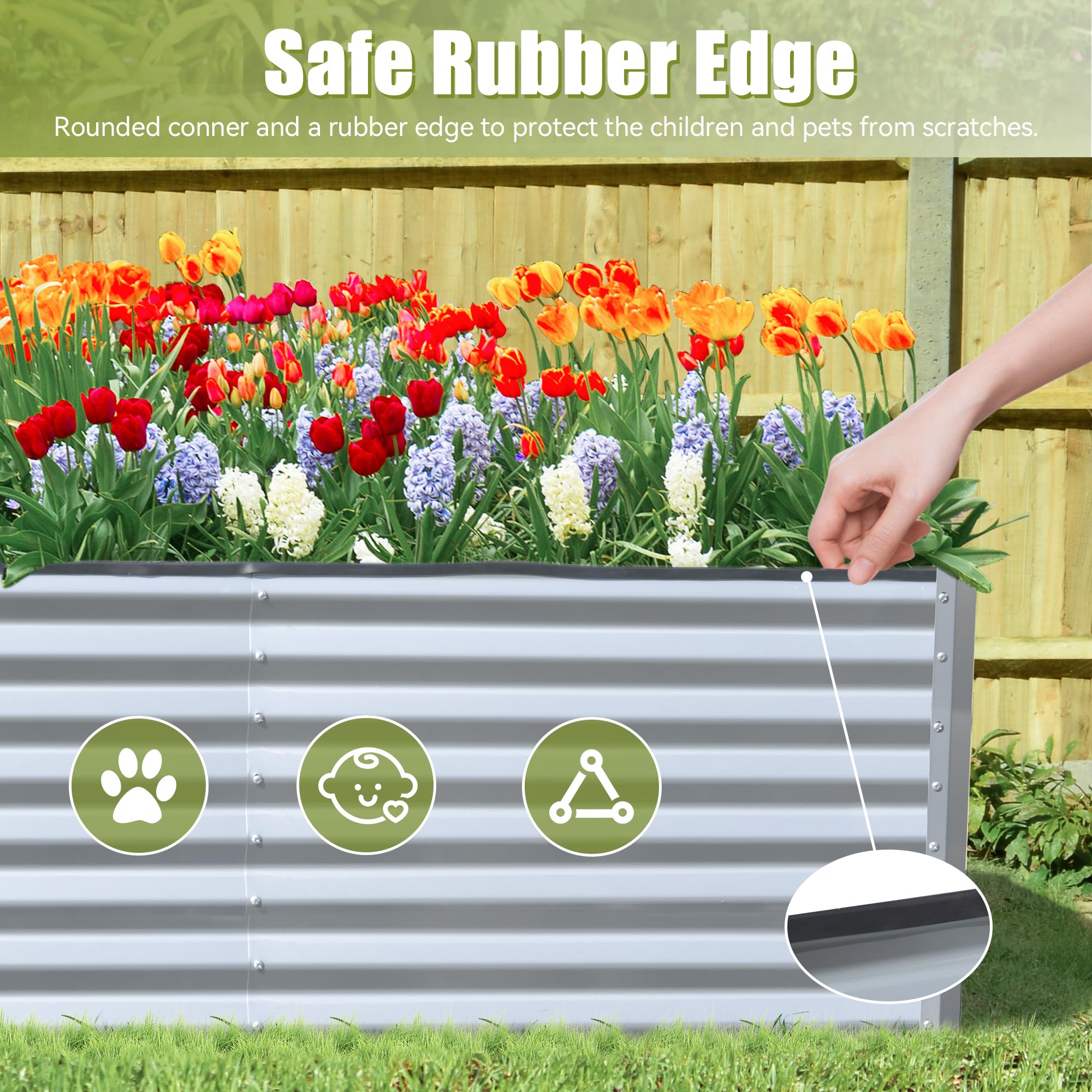 ToolCat NGG29-59-TTX Raised-Garden-Beds - View #2