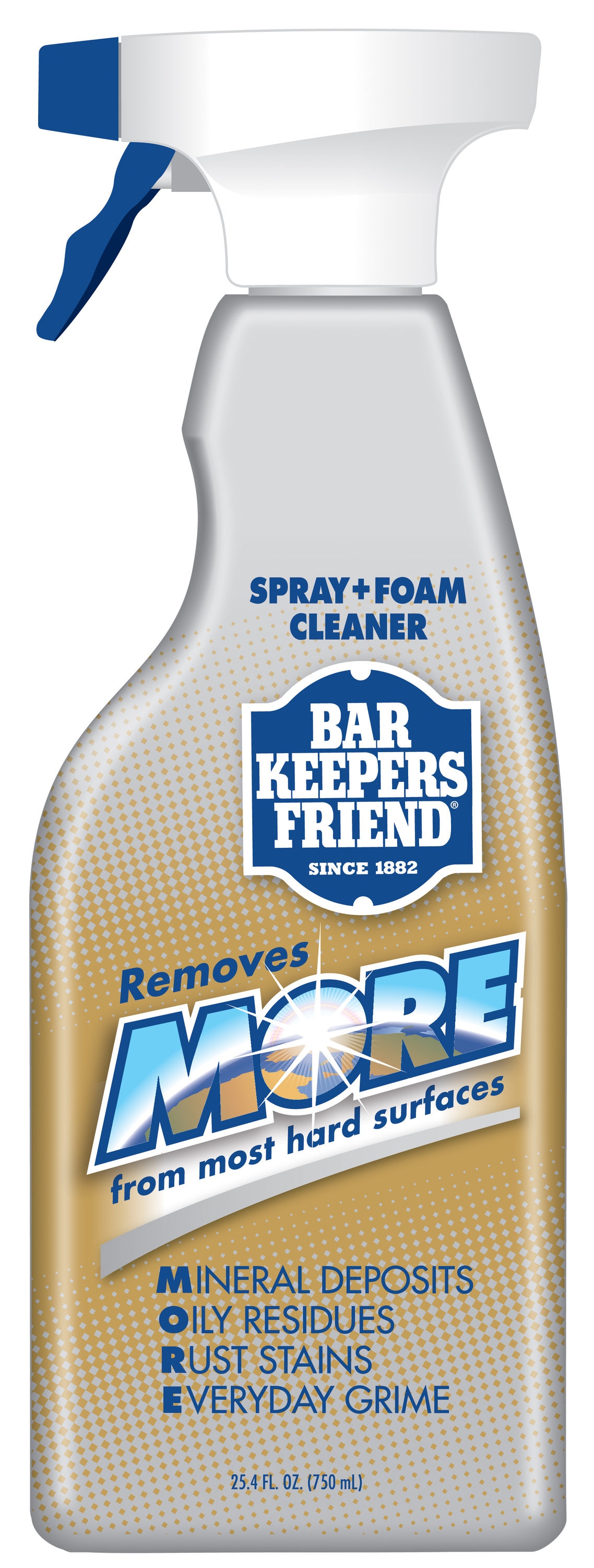 Bar Keepers Friend Powder Cleanser 12 Oz - Multipurpose Cleaner & Stain  Remover - Bathroom, Kitchen & Outdoor Use - for Stainless Steel, Aluminum