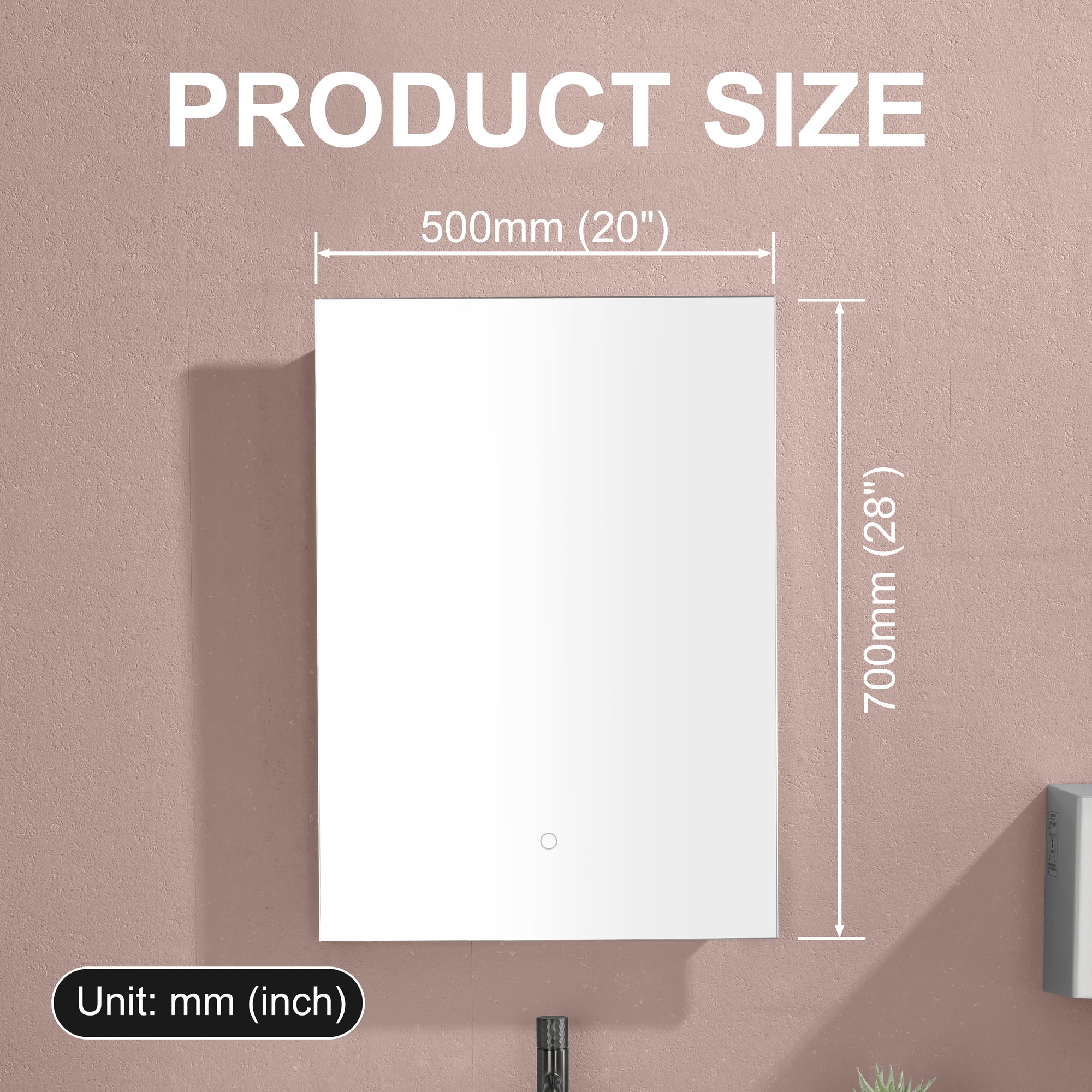 Dimakai DI-LED57003P Framed-Bath-Mirrors - View #5