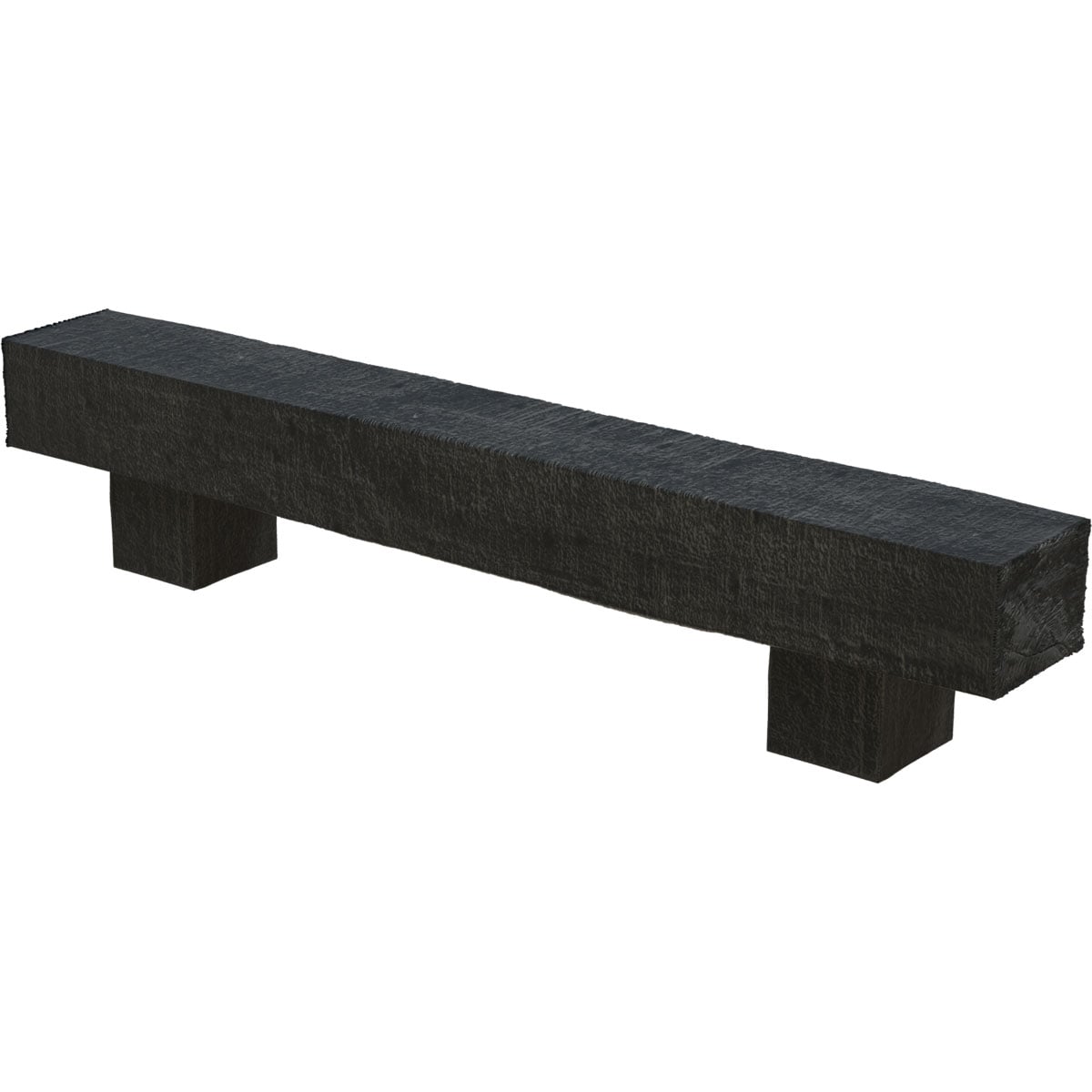 Ekena Millwork MANURC04X04X48AOES Mantel-Shelves - View #3