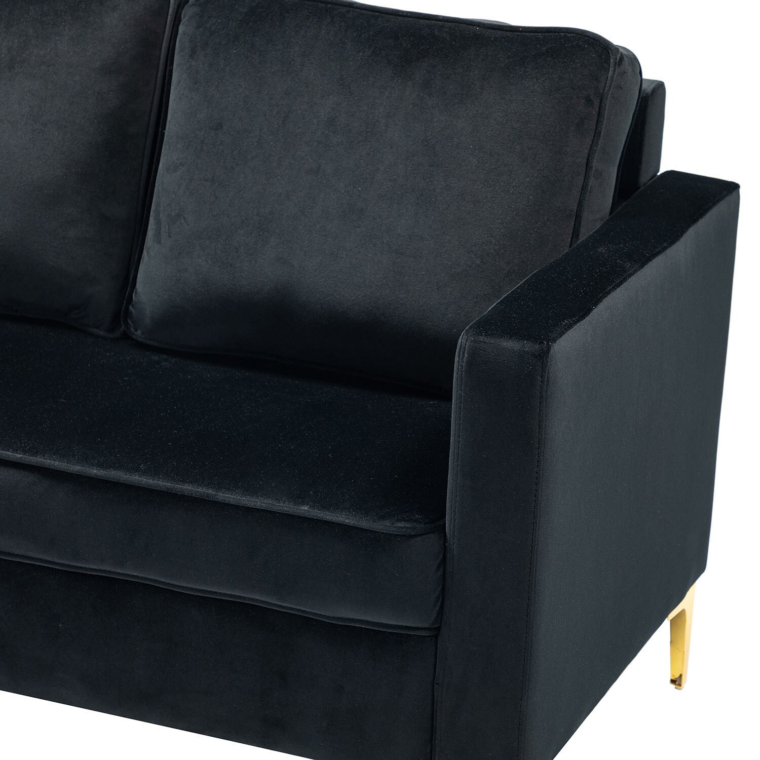 14 Karat Home SFMSY0083-BLACK Sofas-Loveseats - View #10
