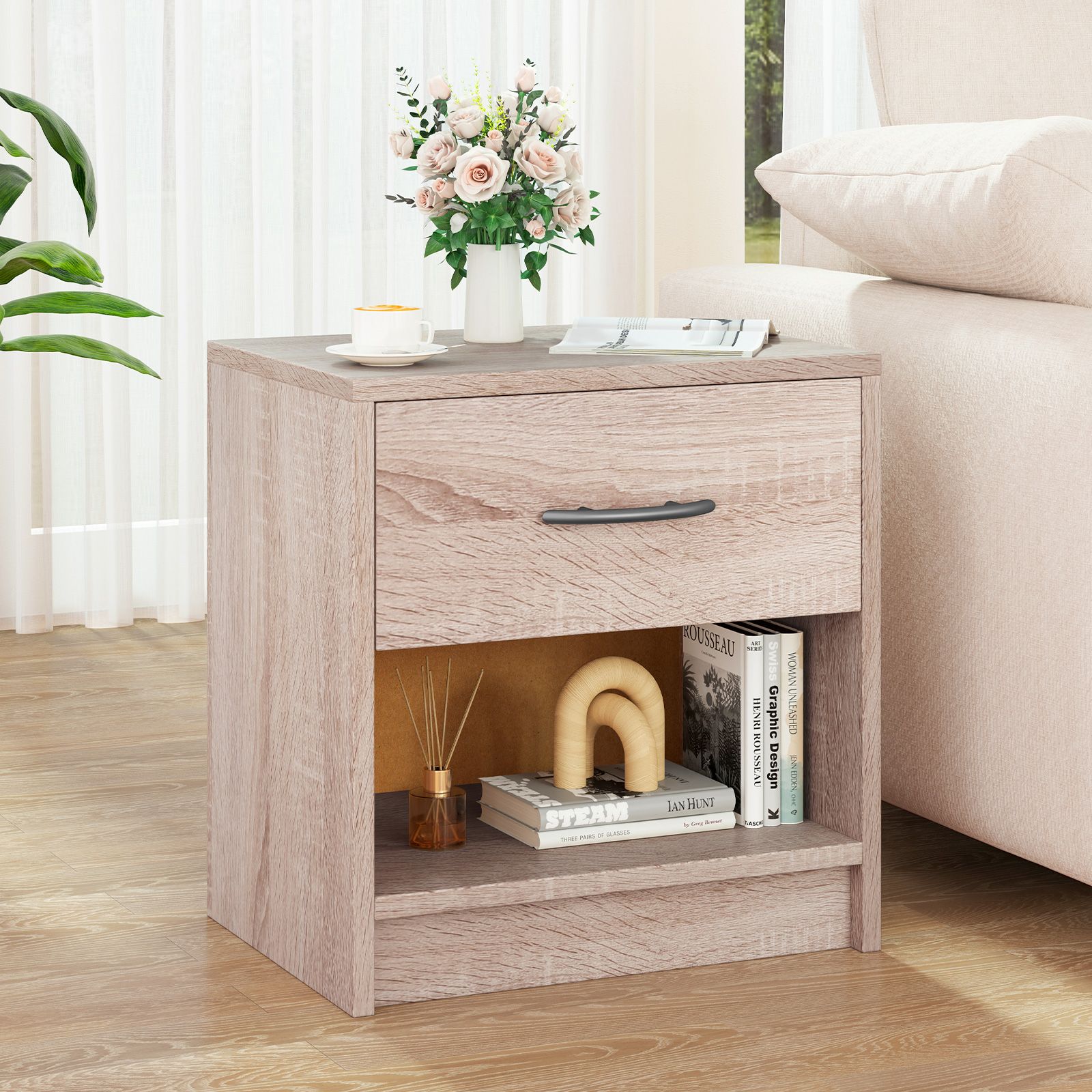 JUSHUA WSY-7H63MW nightstands - View #2
