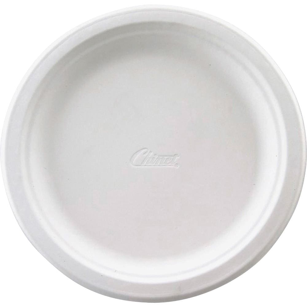 Classic white dinner plates 2 Set of 100 Count Chinet Platters Microwavable 12 5/8 inch X 10 inch 