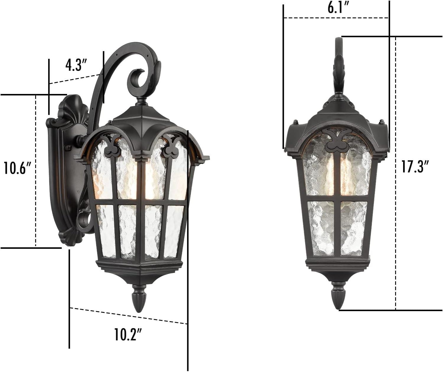 Claxy YO-T3260BU-BK Outdoor-Wall-Lighting - View #5