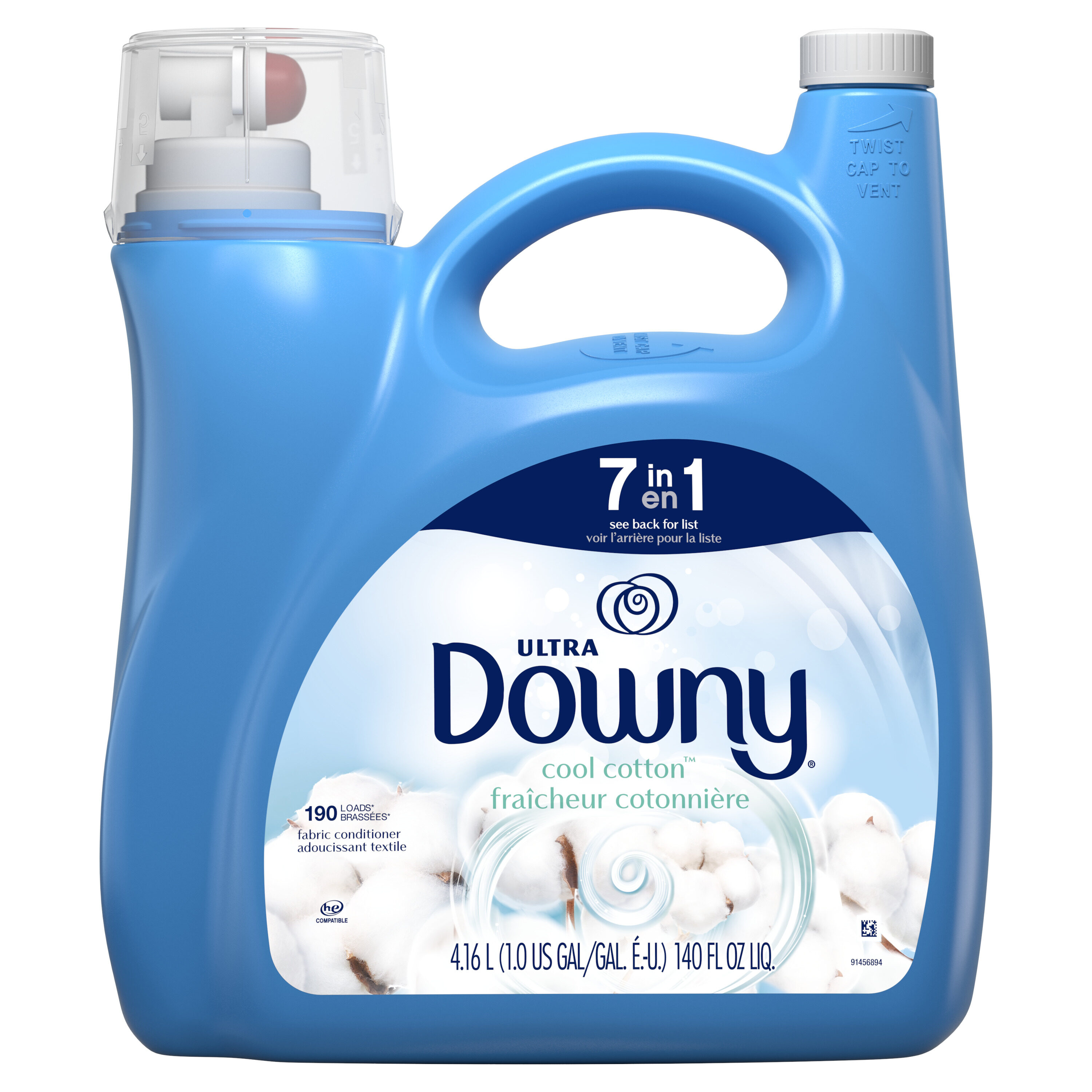 Downy April Fresh, 120 Loads Liquid Fabric Softener, 103 Fl Oz