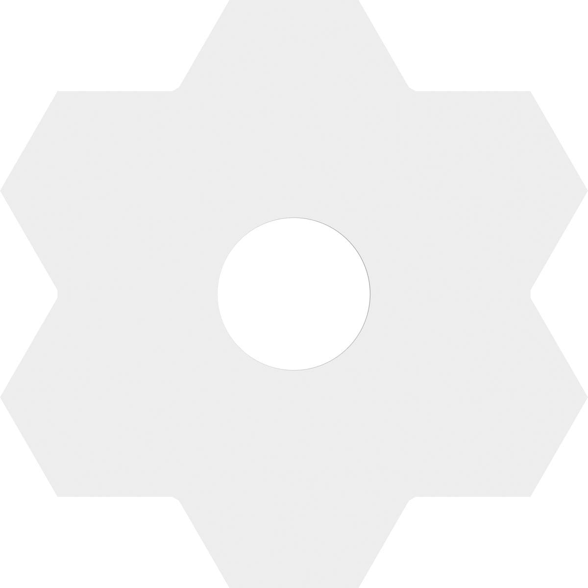 Ekena Millwork CMP12DY-03000 Ceiling-Medallions - View #4