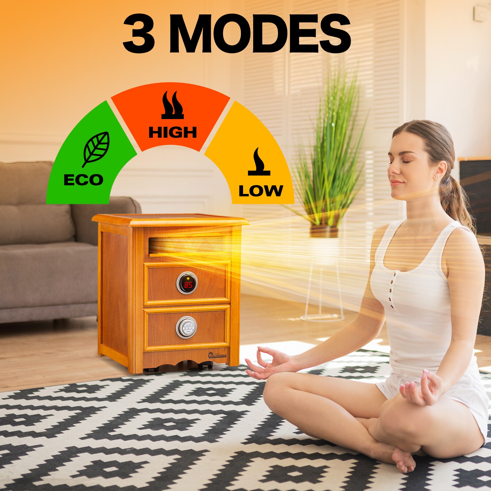 Dr. Infrared Heater DR-999 Portable-Electric-Heat - View #7