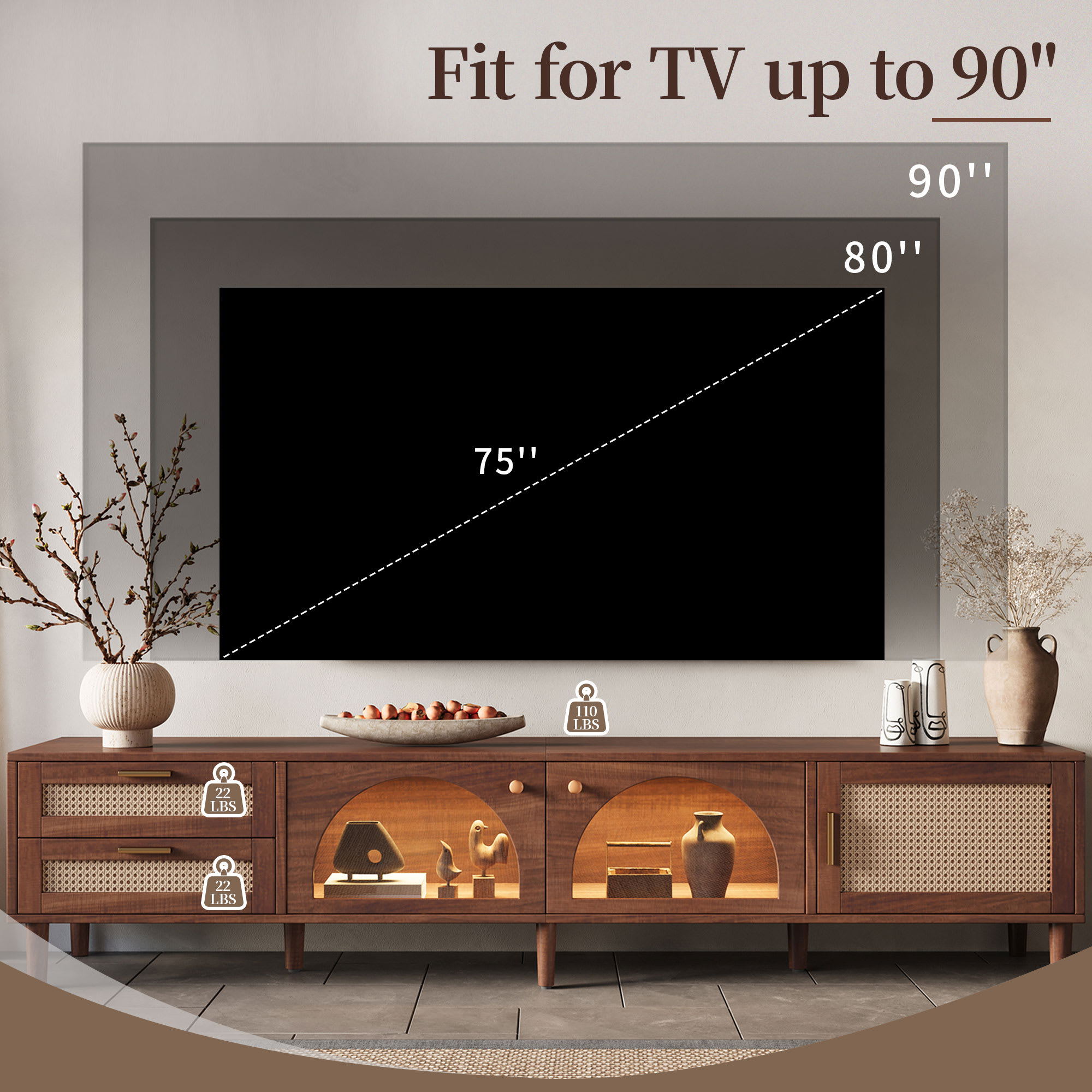 Vynxaria LESX2765DJTSCV020 Tv-Stands - View #7