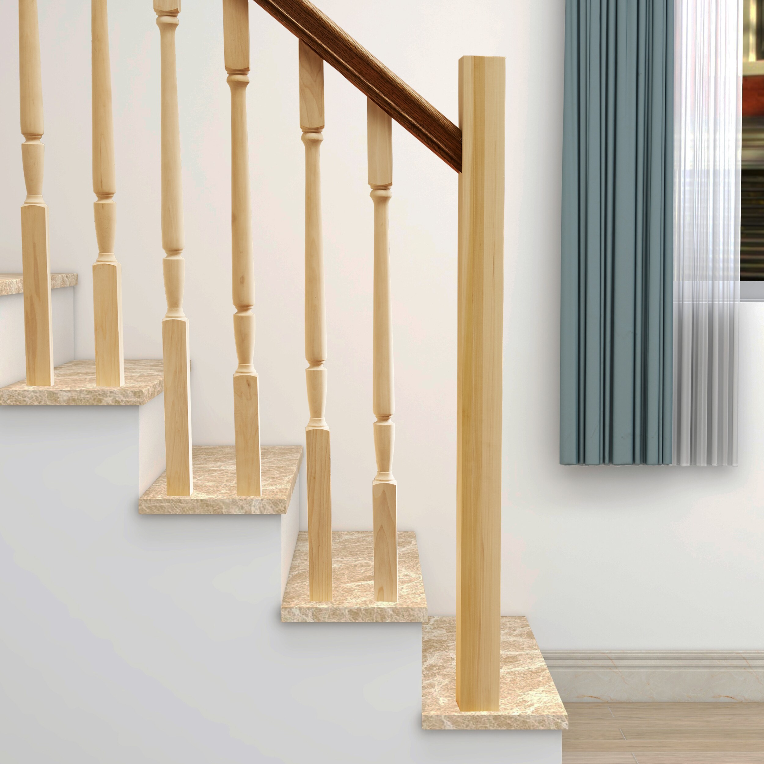RELIABILT WG300N48POP Interior-Stairpart-Newel-Posts - View #5