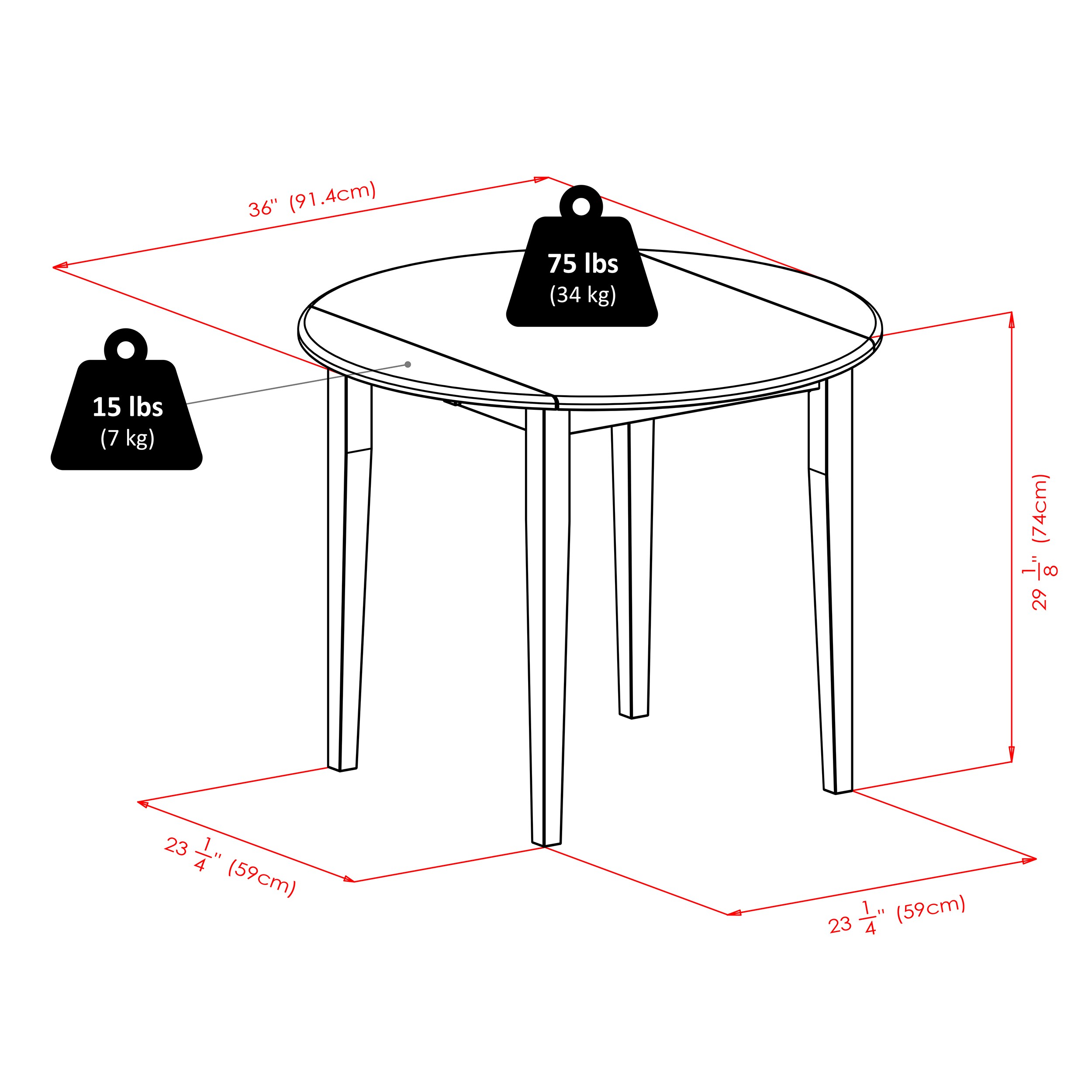 Winsome Wood 94335 Dining-Sets - View #7